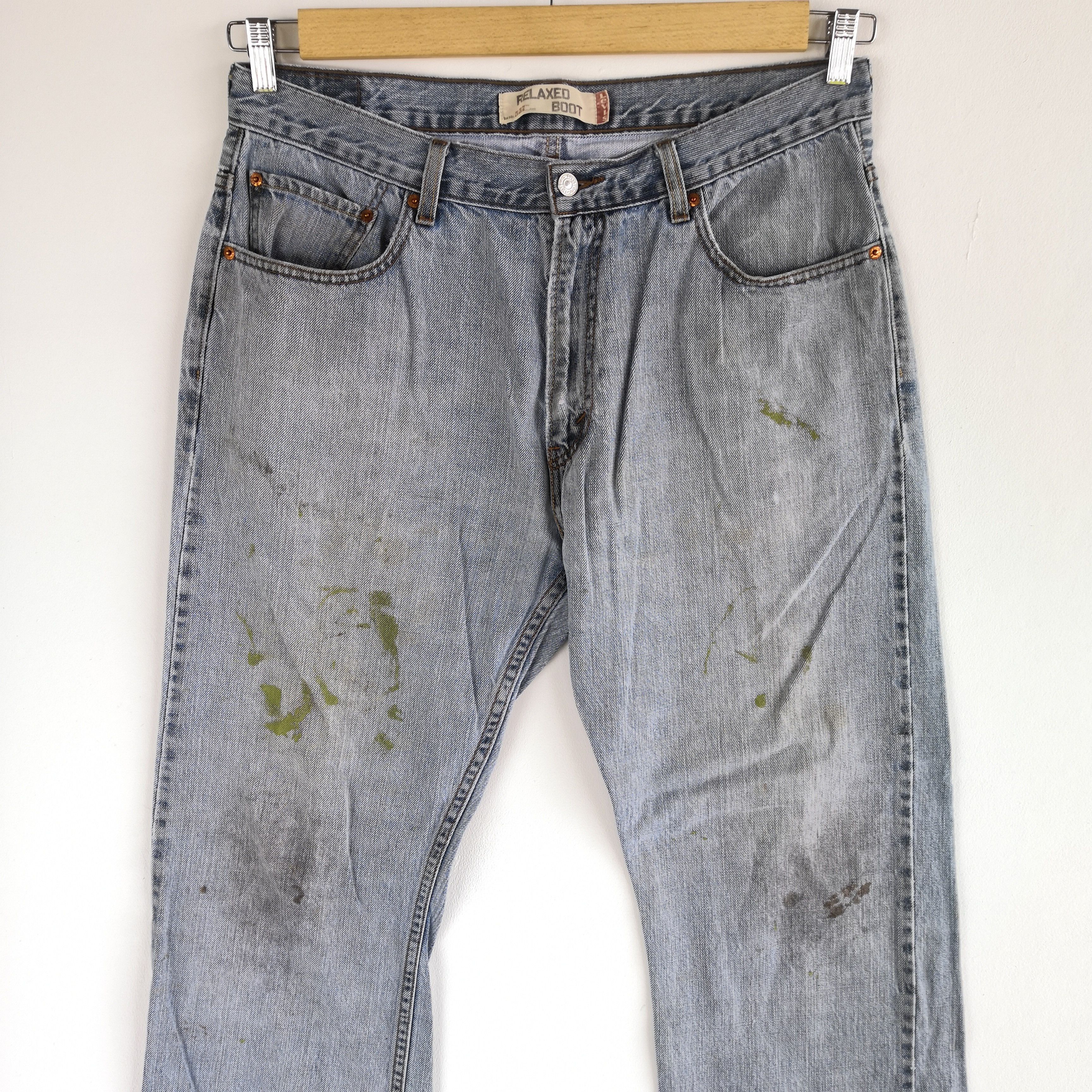 Levi's Vintage Levis Sun Faded Jeans Levi's 557 Dirty Cutoff Denim Size US 34 / EU 50 - 4 Thumbnail