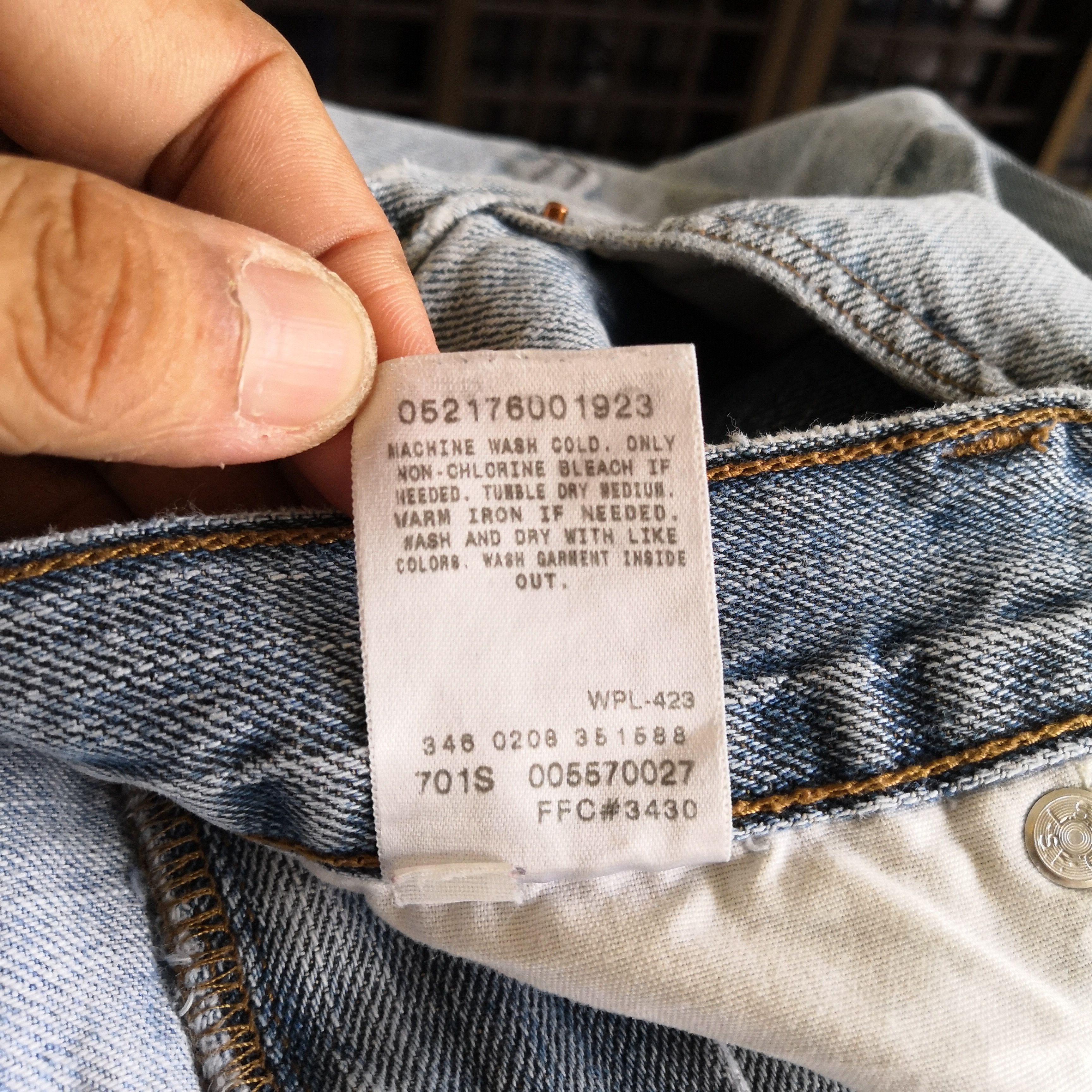 Levi's Vintage Levis Sun Faded Jeans Levi's 557 Dirty Cutoff Denim Size US 34 / EU 50 - 13 Thumbnail