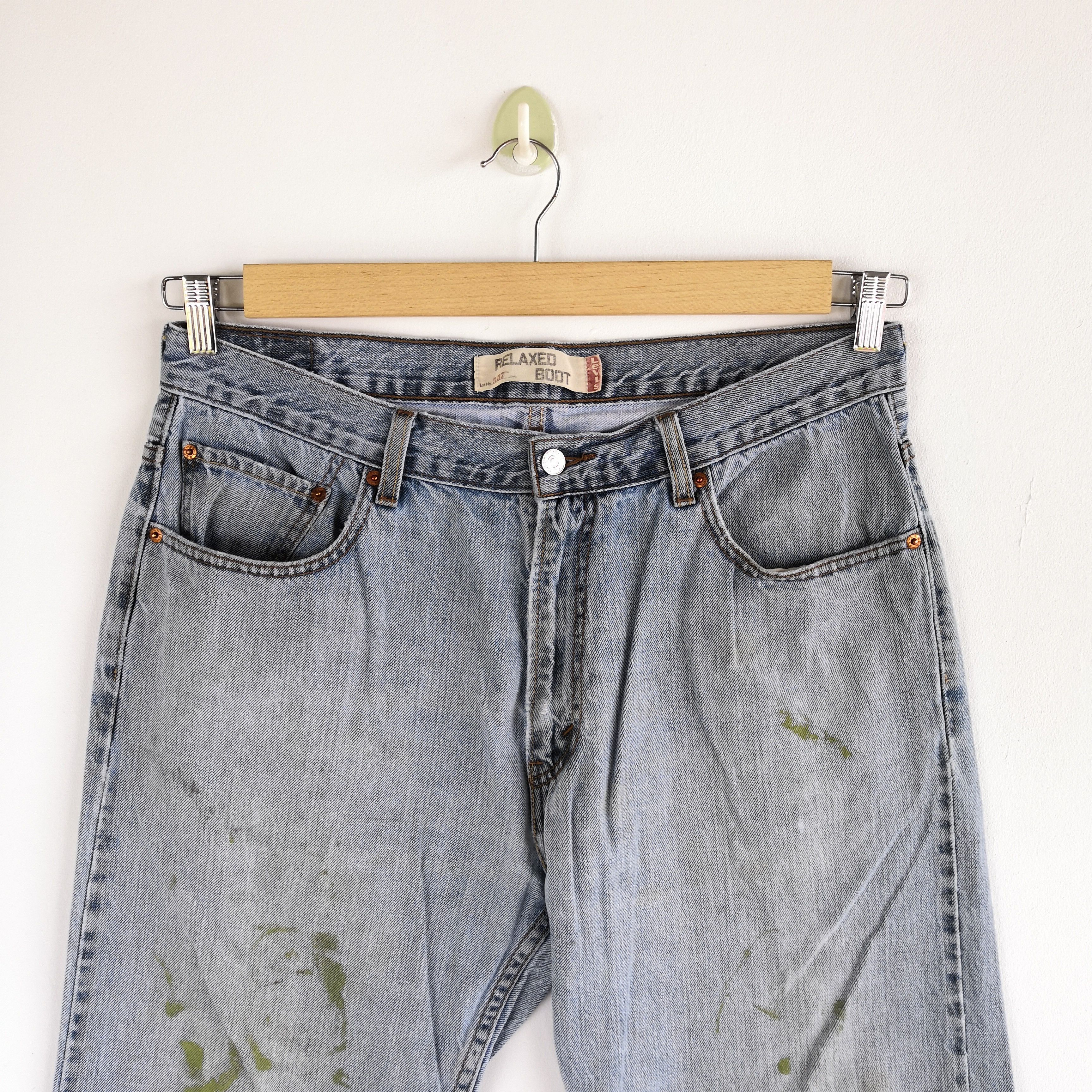 Levi's Vintage Levis Sun Faded Jeans Levi's 557 Dirty Cutoff Denim Size US 34 / EU 50 - 3 Thumbnail