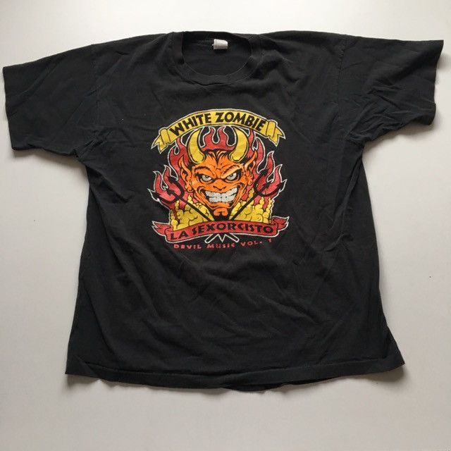 Vintage White Zombie La Sexorcisto Devil Music Concert T Shirt