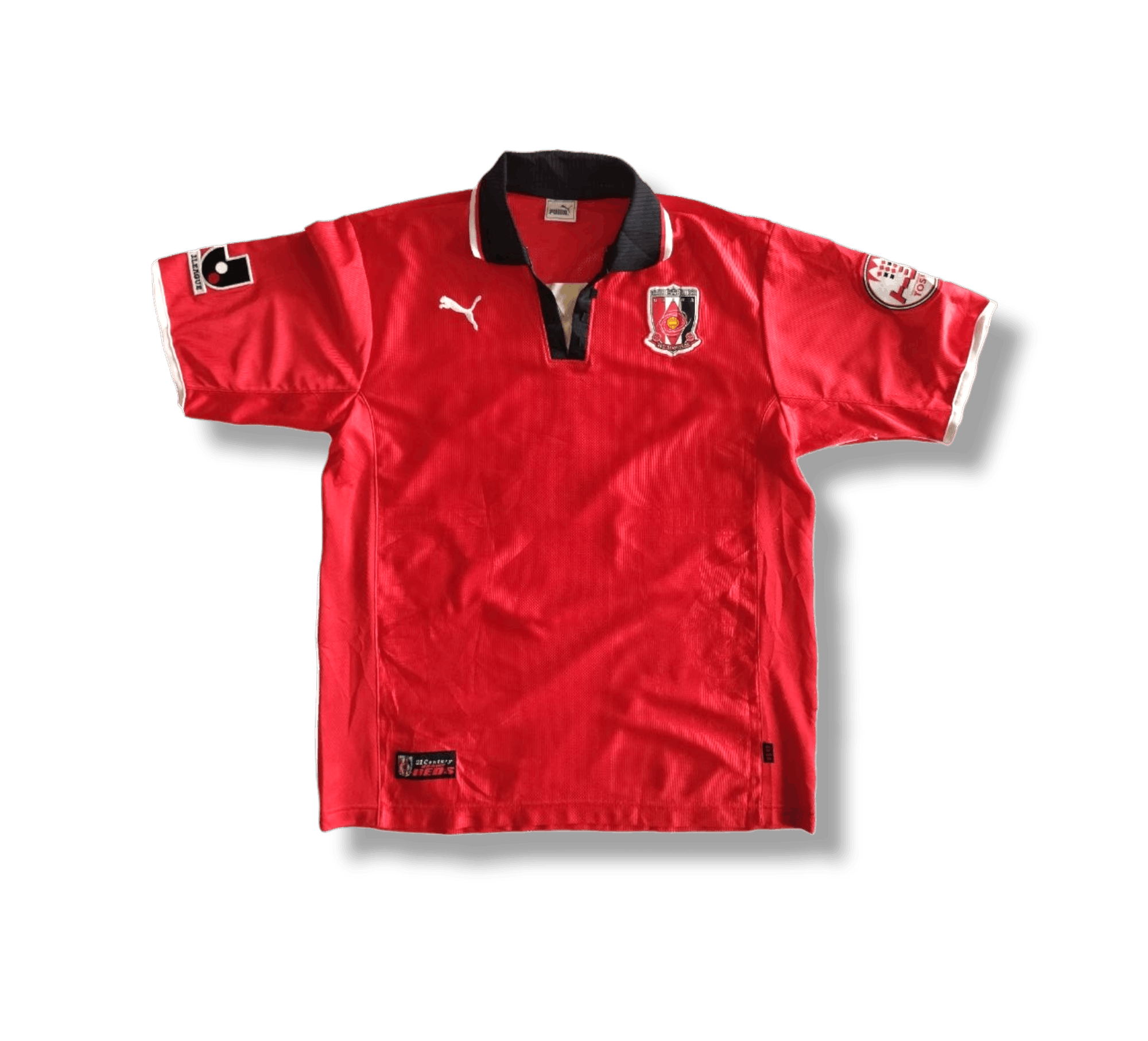 image of Puma x Soccer Jersey vintage Urawa Reds 21 Century Jersey, Men's (Size Large)