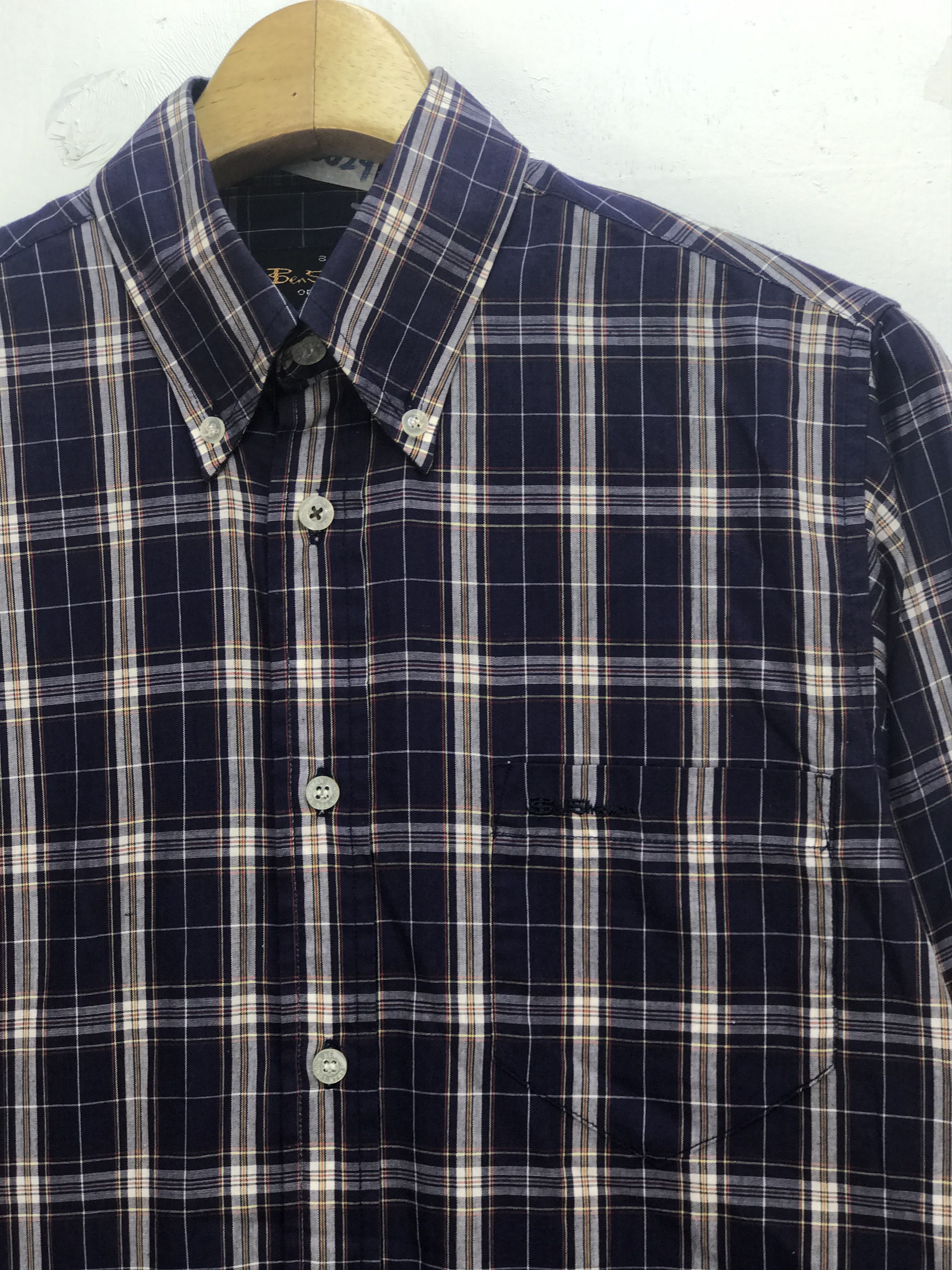 Ben Sherman BEN SHERMAN CHECK CASUAL SMART SHIRT Size US M / EU 48-50 / 2 - 2 Thumbnail