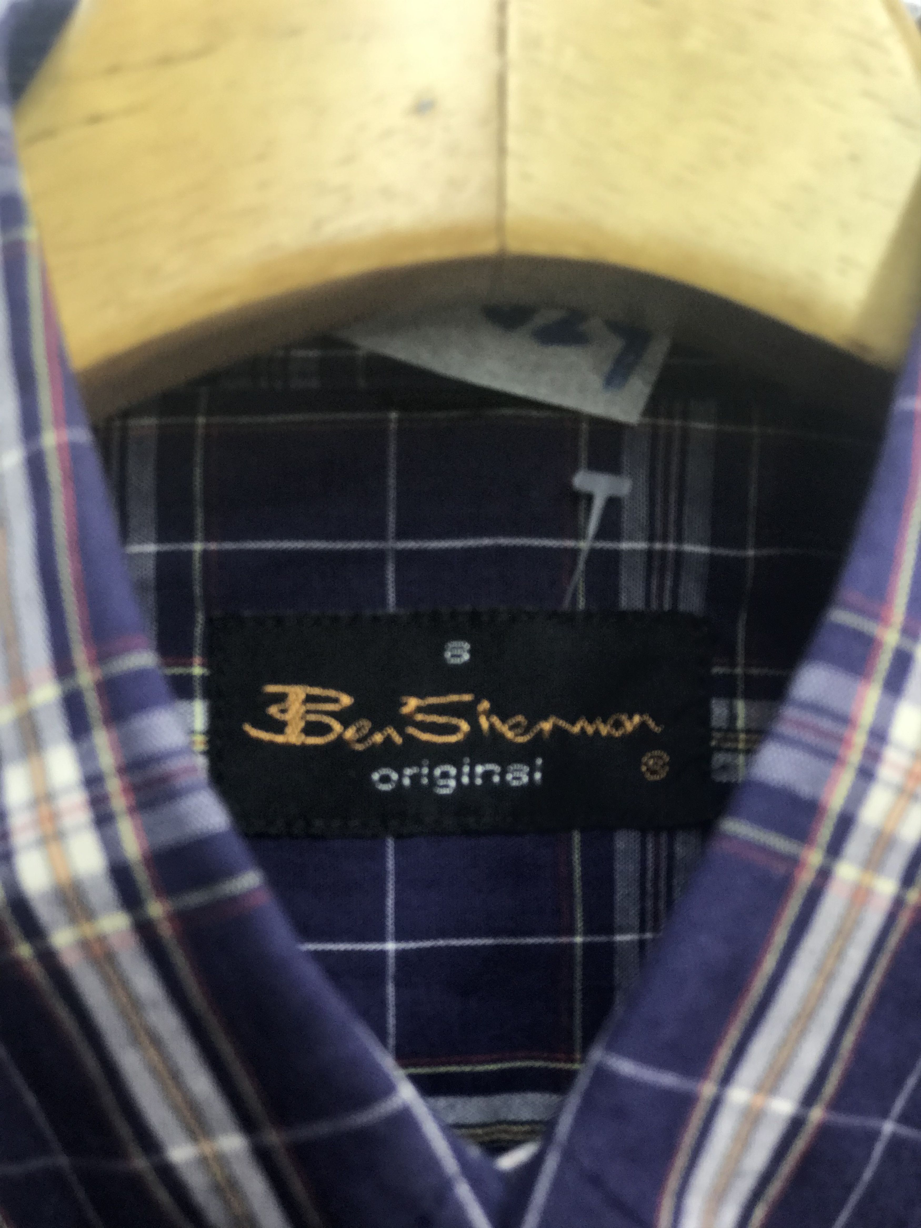 Ben Sherman BEN SHERMAN CHECK CASUAL SMART SHIRT Size US M / EU 48-50 / 2 - 3 Thumbnail