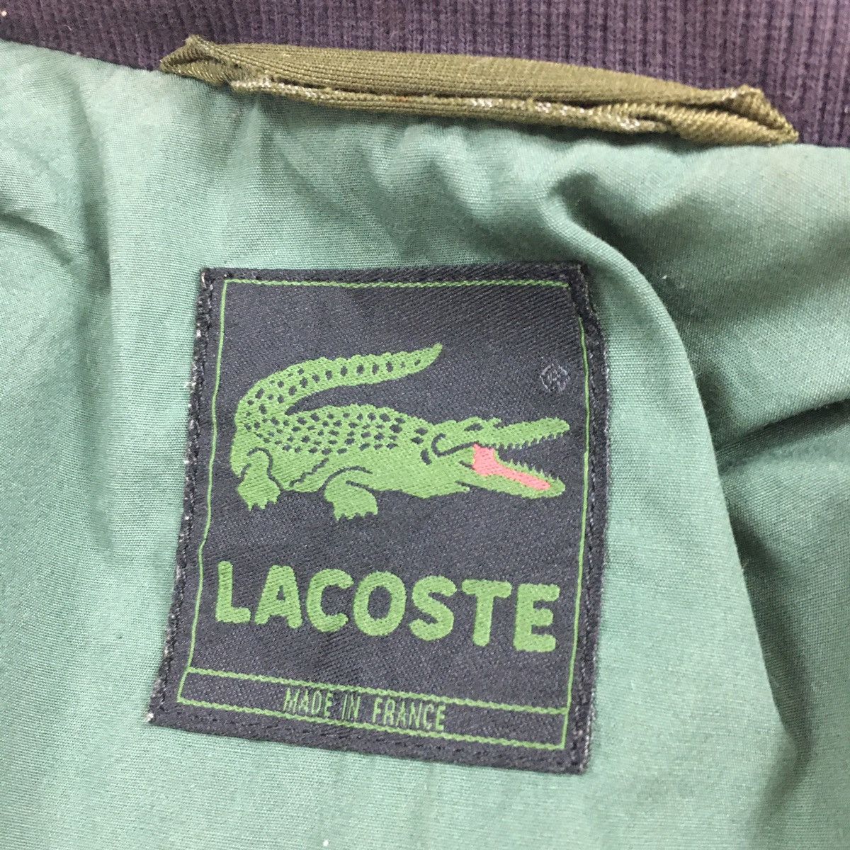 Lacoste Lacoste Bomber Jacket Made In France Size US M / EU 48-50 / 2 - 9 Thumbnail