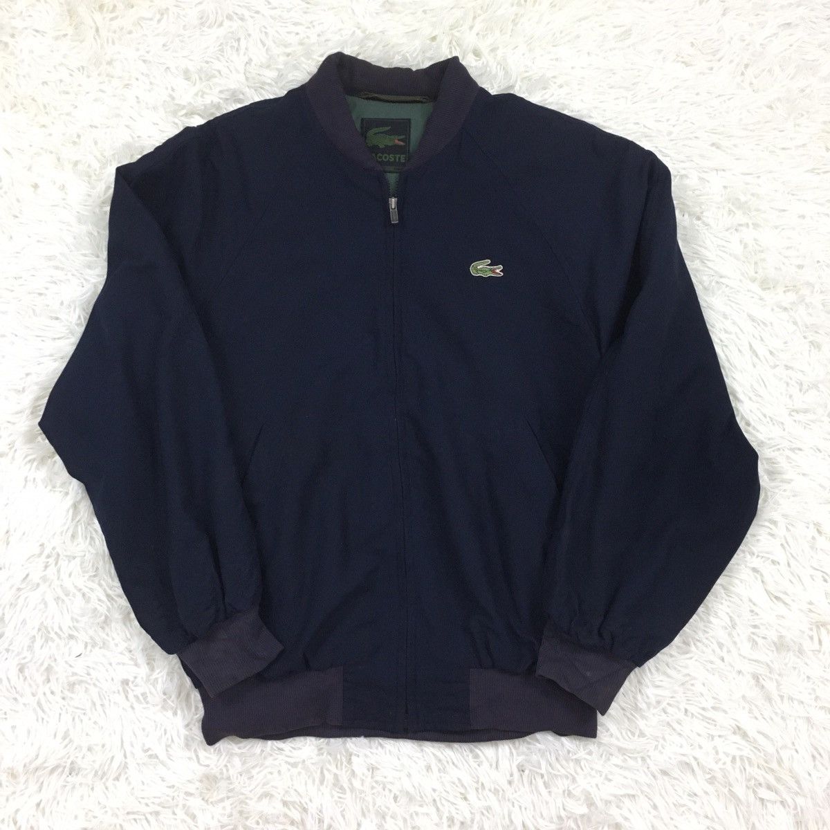 Lacoste Lacoste Bomber Jacket Made In France Size US M / EU 48-50 / 2 - 6 Thumbnail