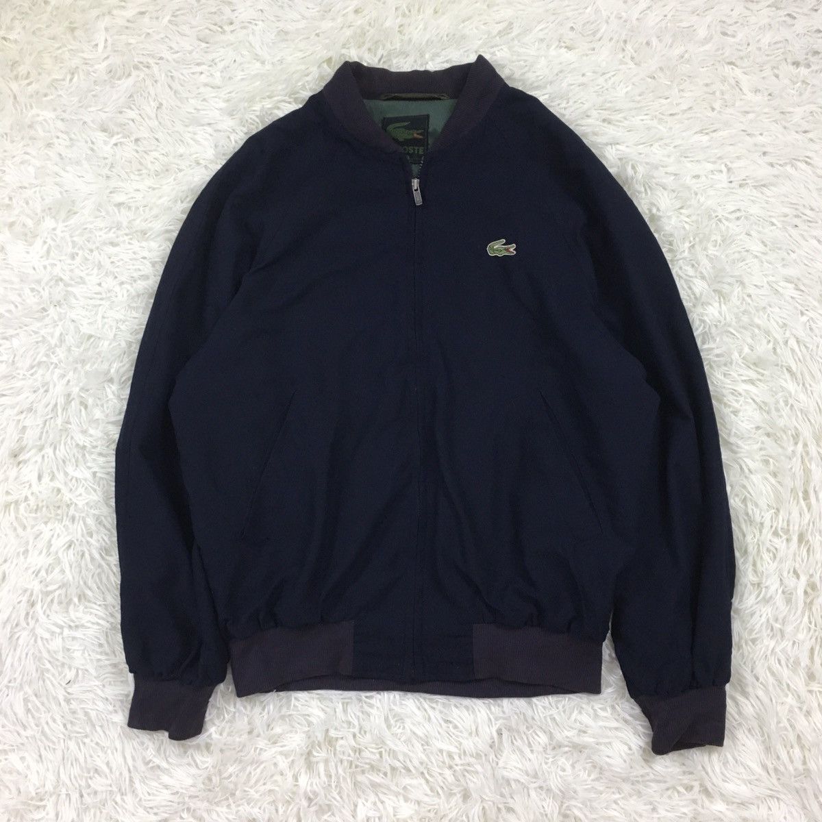 Lacoste Lacoste Bomber Jacket Made In France Size US M / EU 48-50 / 2 - 1 Thumbnail