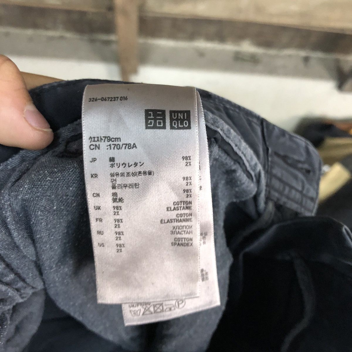 Japanese Brand Uniqlo Dark Blue Multipocket Cargo Pants #c996 Size US 30 / EU 46 - 11 Thumbnail