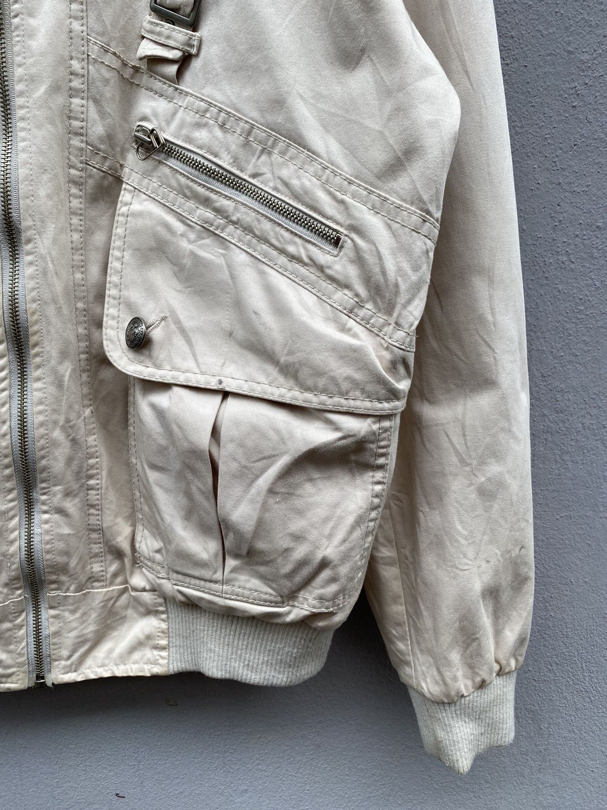 Japanese Brand japanese brand multipockets/utility reversible bomber jacket Size US L / EU 52-54 / 3 - 7 Thumbnail