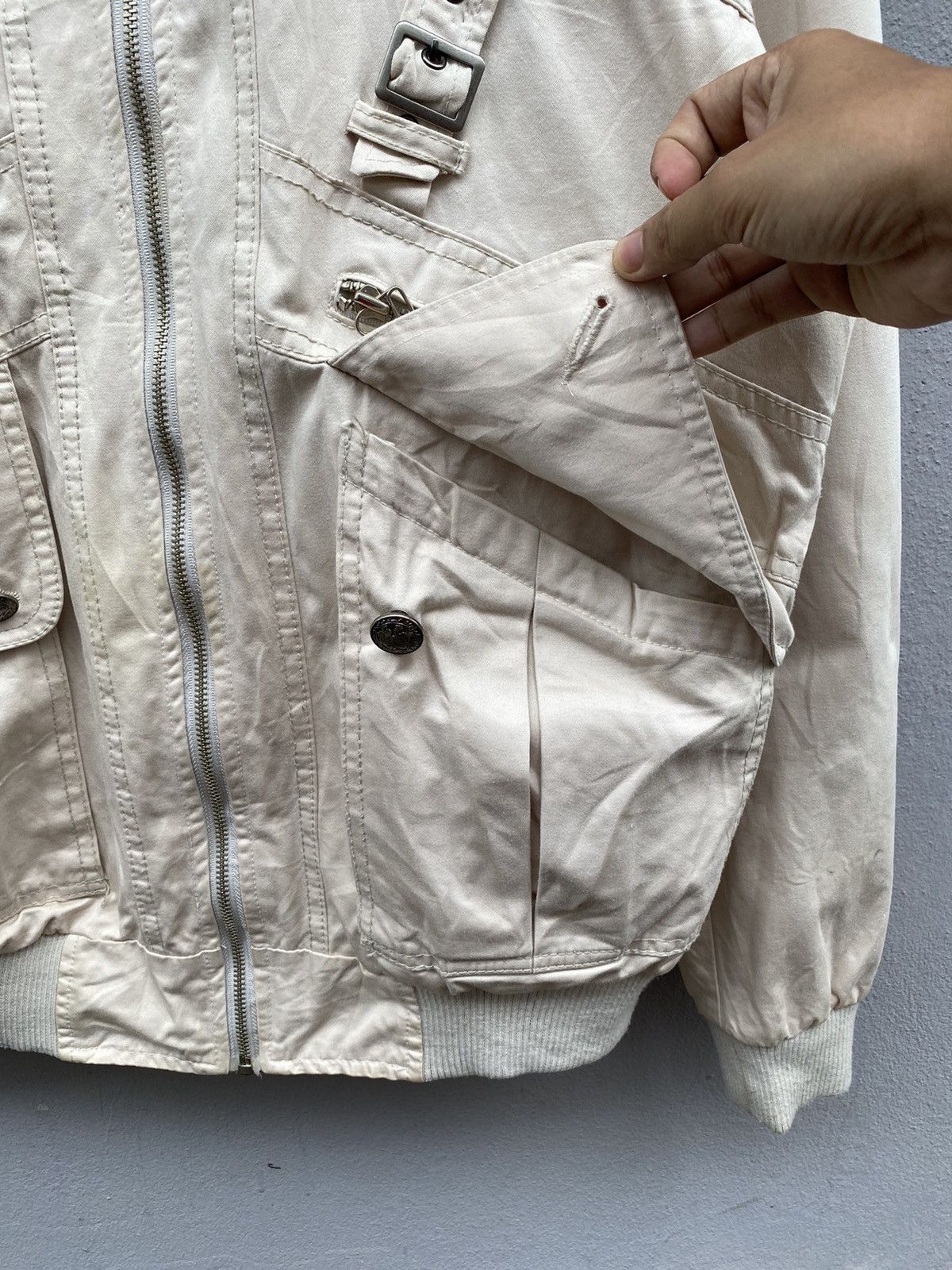 Japanese Brand japanese brand multipockets/utility reversible bomber jacket Size US L / EU 52-54 / 3 - 9 Thumbnail