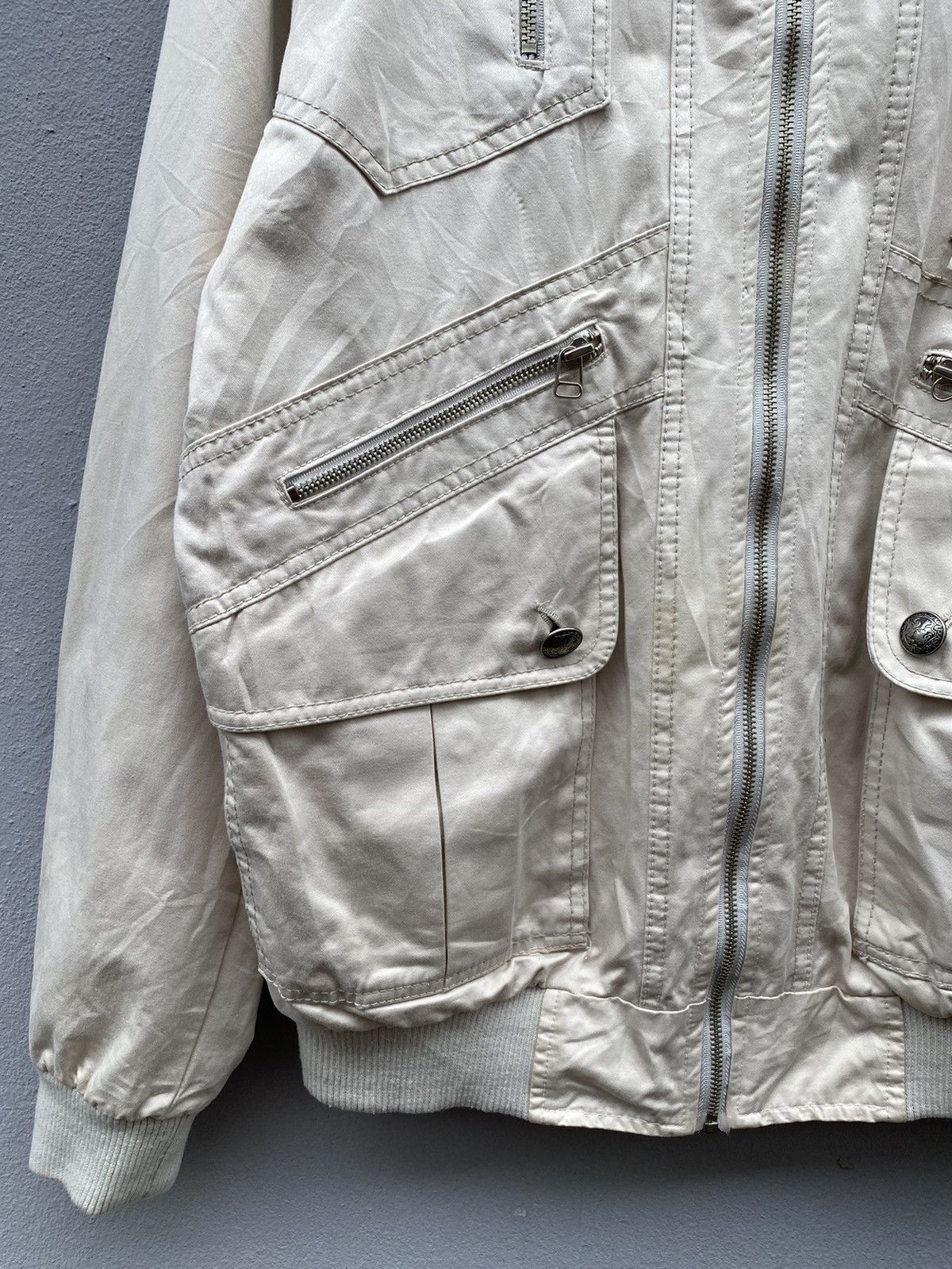 Japanese Brand japanese brand multipockets/utility reversible bomber jacket Size US L / EU 52-54 / 3 - 8 Thumbnail