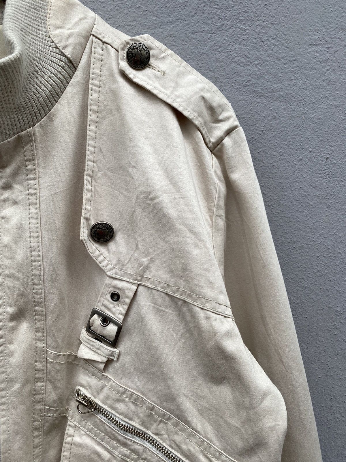 Japanese Brand japanese brand multipockets/utility reversible bomber jacket Size US L / EU 52-54 / 3 - 6 Thumbnail
