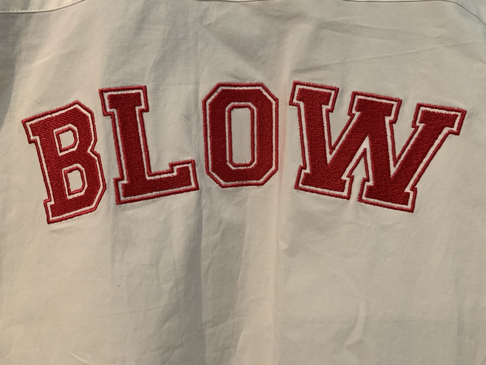 Raf Simons FW'17 Shirt BLOW Embroidered Size US L / EU 52-54 / 3 - 4 Thumbnail
