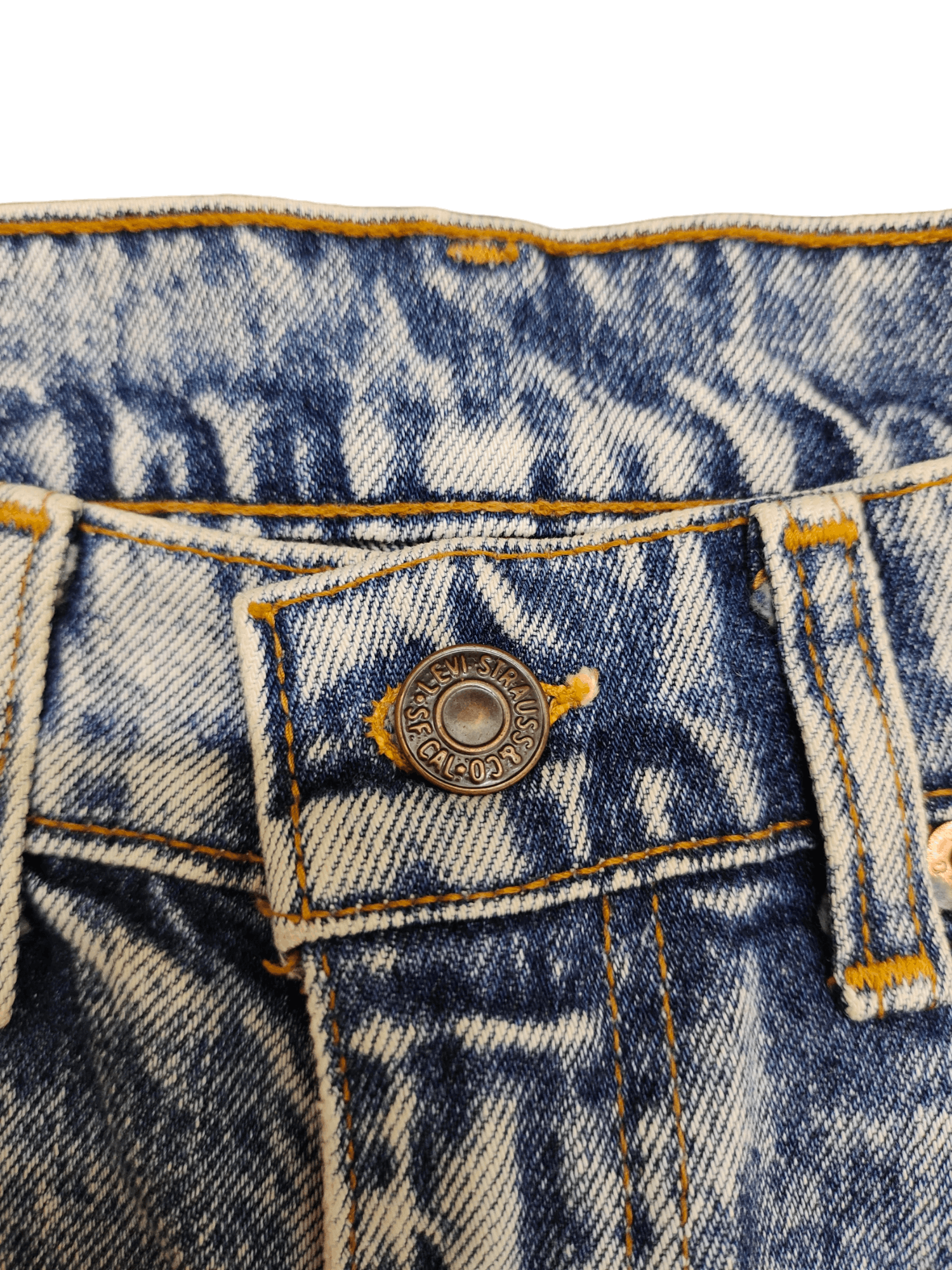 Levi's Vintage Levis 626 Acid Wash Jeans Streetwear Y2k Size US 32 / EU 48 - 17 Thumbnail