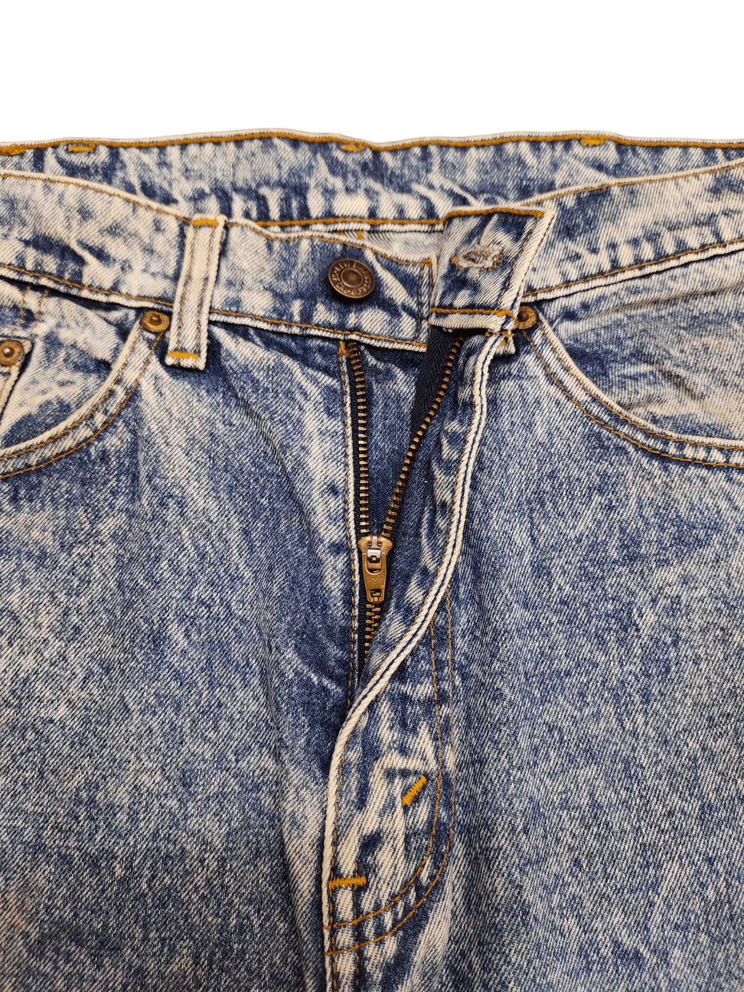 Levi's Vintage Levis 626 Acid Wash Jeans Streetwear Y2k Size US 32 / EU 48 - 19 Thumbnail