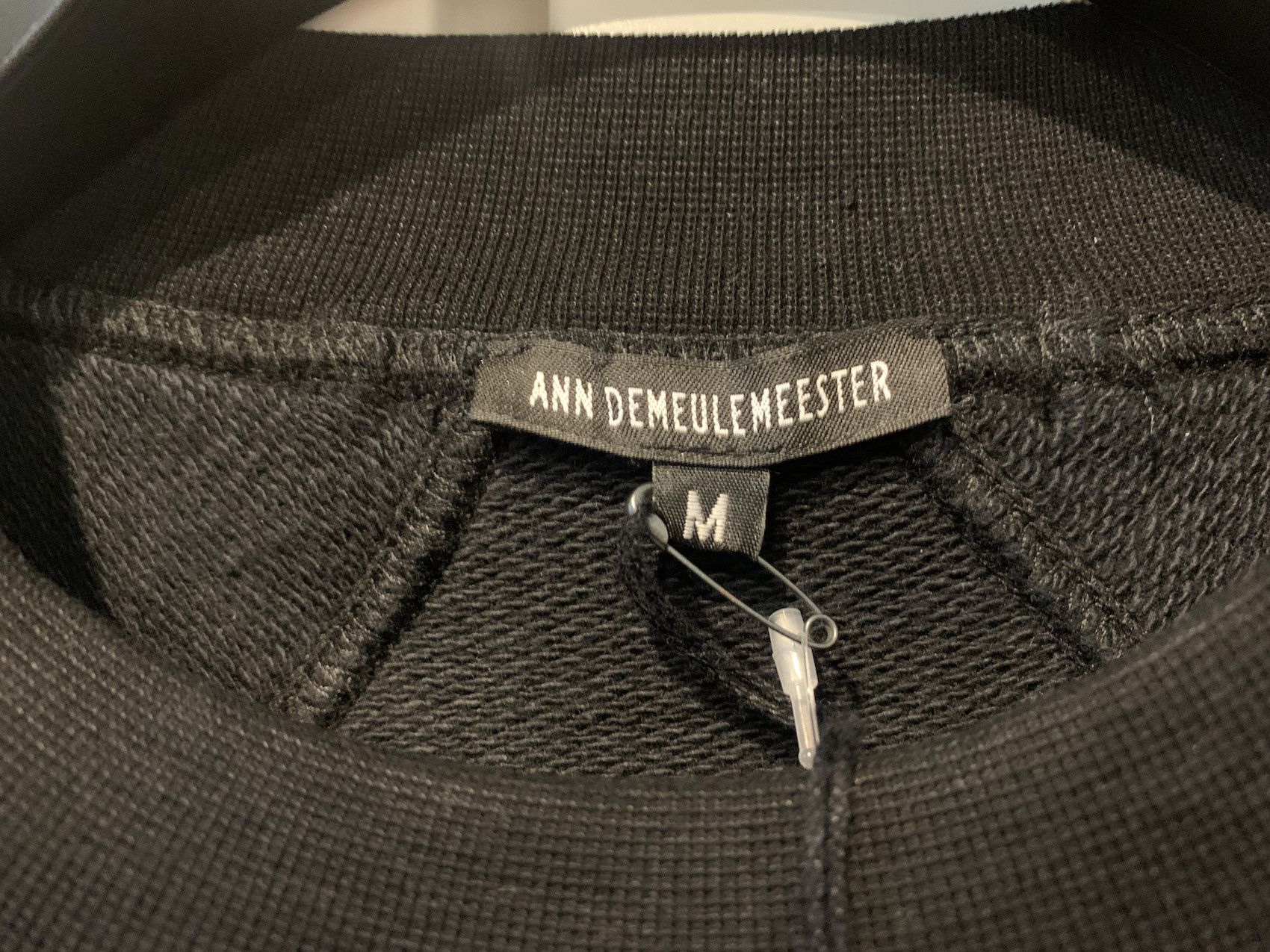 Ann Demeulemeester FW'16 Sweatshirt "Eloqventia Verax" Size US M / EU 48-50 / 2 - 5 Thumbnail