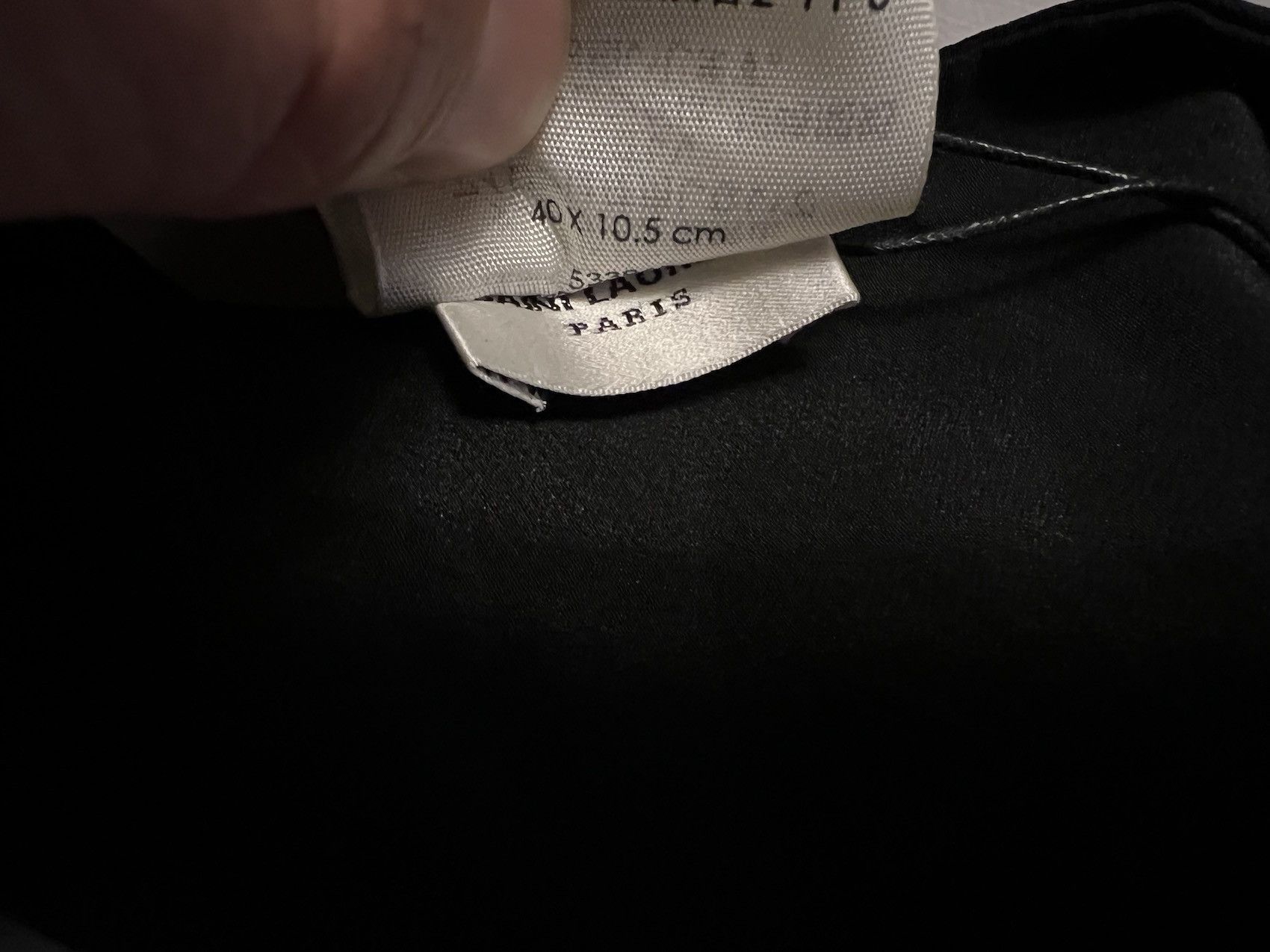Hedi Slimane × Saint Laurent Paris SS'16 Silk Cuff Yeah Baby Size ONE SIZE - 5 Thumbnail