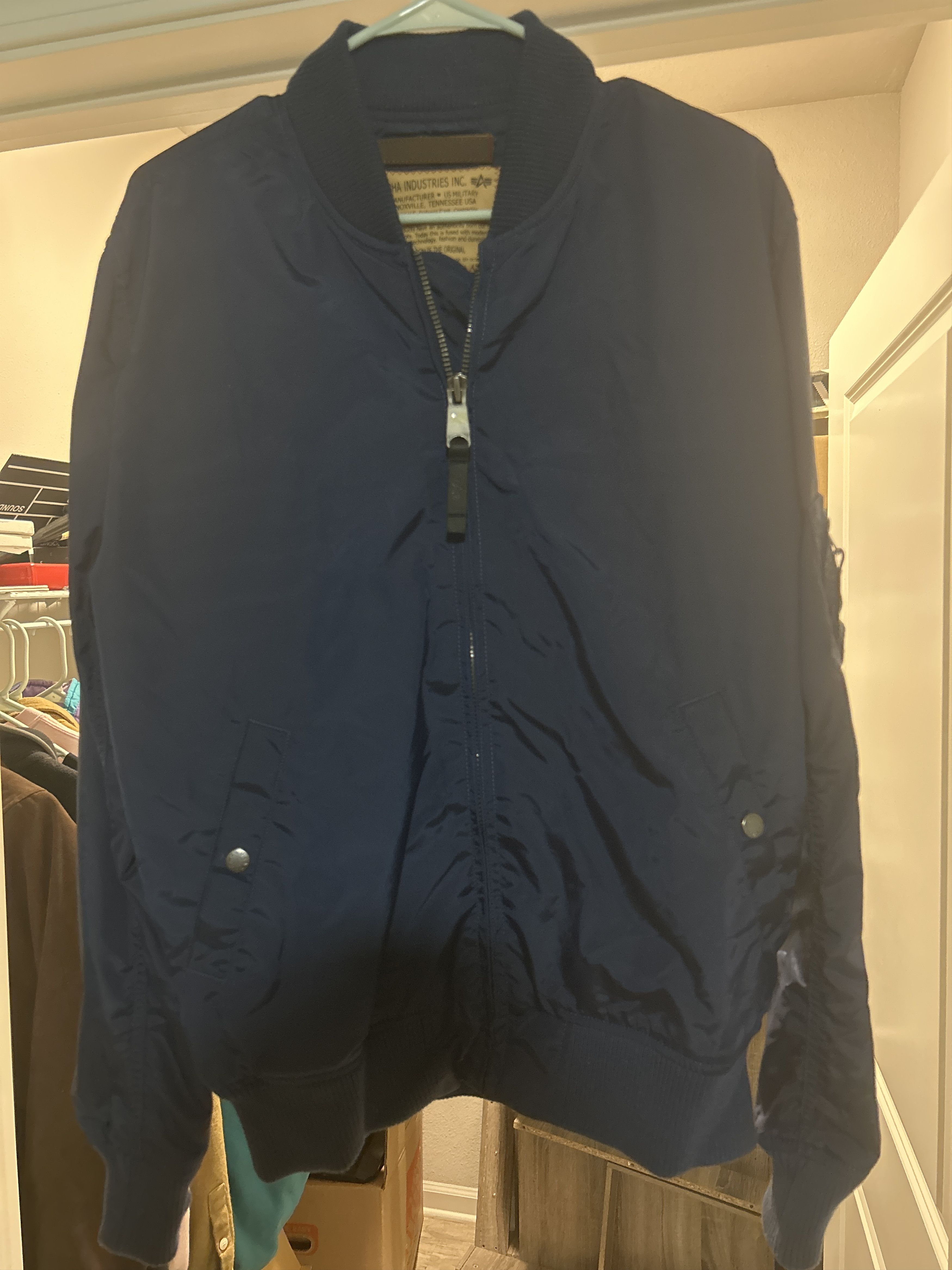 Alpha Industries *OPEN TO OFFERS* M1 Alpha Industries Navy Bomber ...