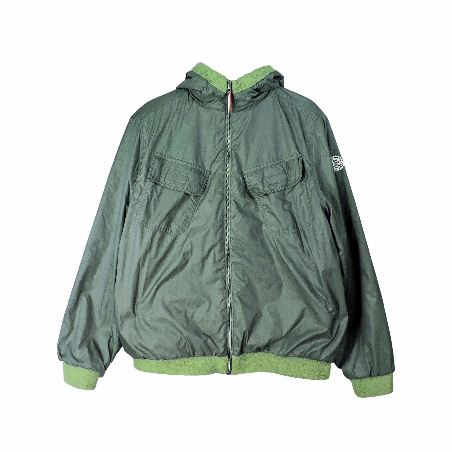image of Husky Reversible Green Lightweight Jacket, Men's (Size XS)