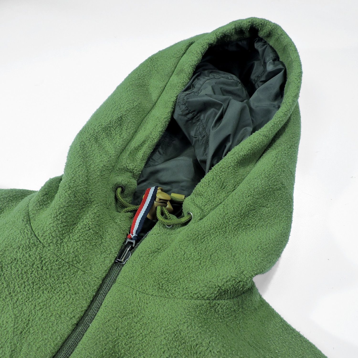 Moncler 90’S MONCLER HUSKY REVERSIBLE GREEN FLEECE JACKET Size US XS / EU 42 / 0 - 10 Thumbnail