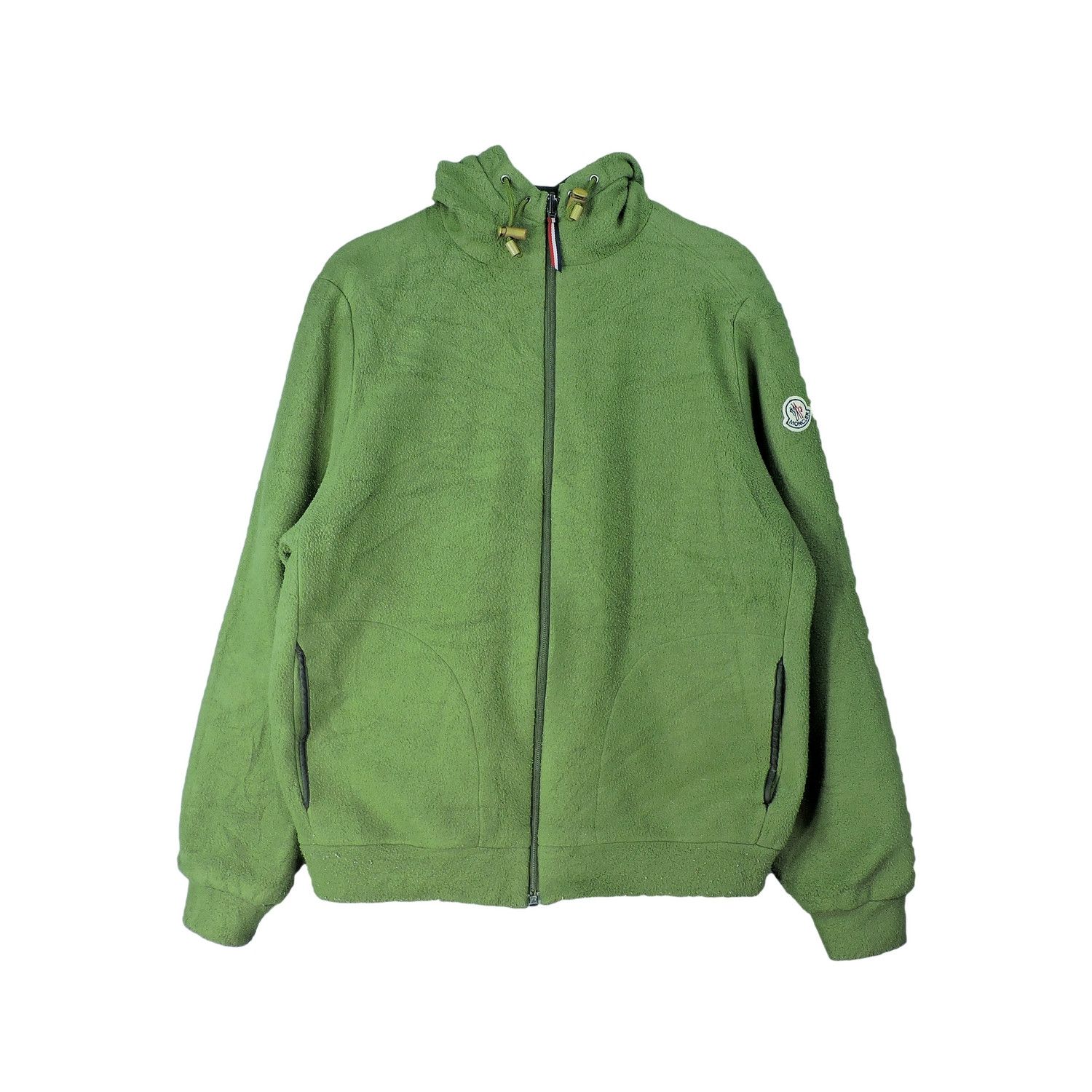Moncler 90’S MONCLER HUSKY REVERSIBLE GREEN FLEECE JACKET Size US XS / EU 42 / 0 - 1 Thumbnail
