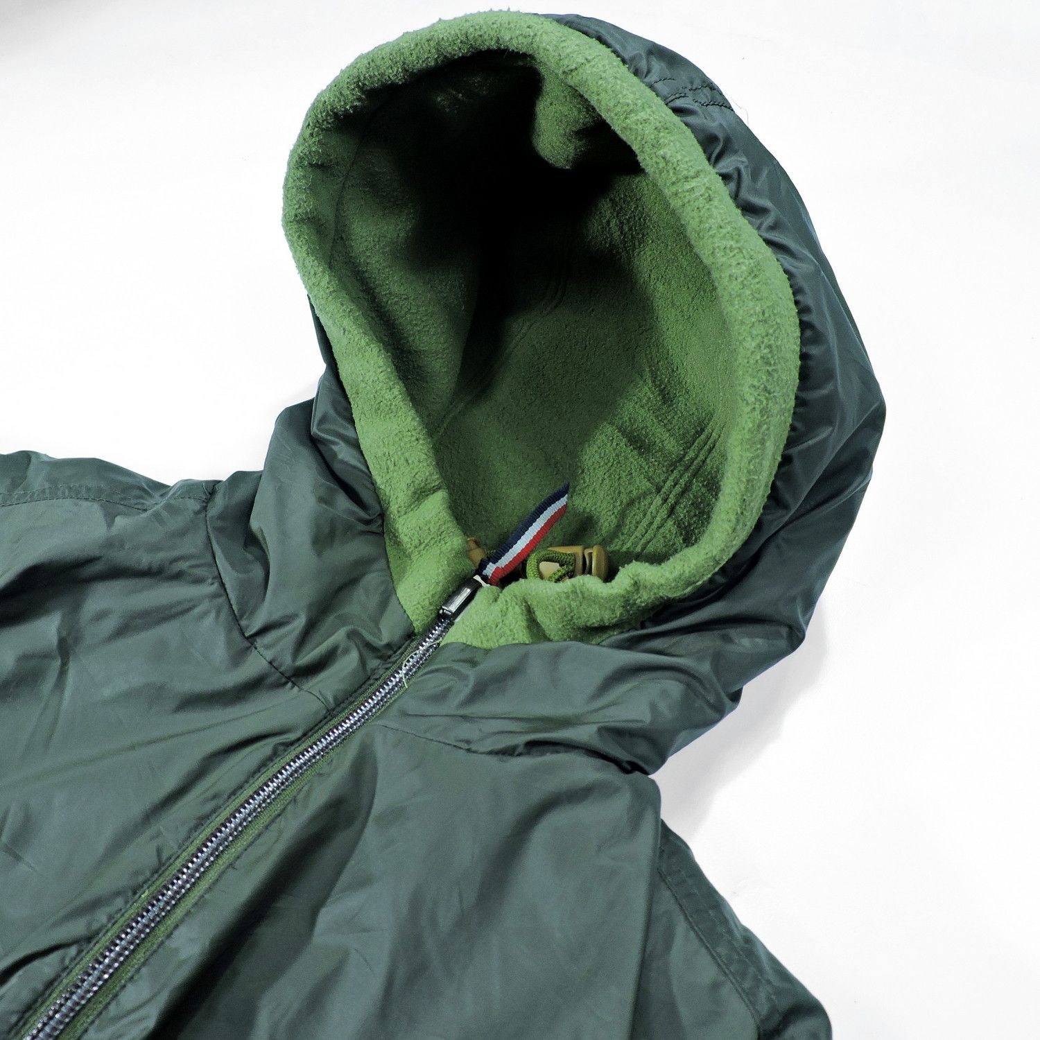 Moncler 90’S MONCLER HUSKY REVERSIBLE GREEN FLEECE JACKET Size US XS / EU 42 / 0 - 15 Thumbnail