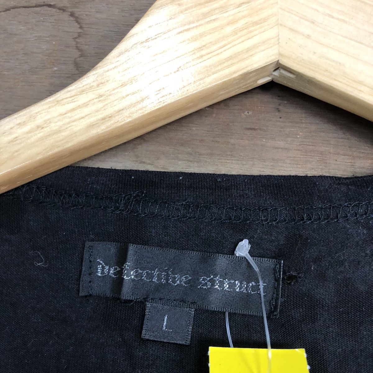 Japanese Brand Defective Struct faded Black punk cardigan Knitwear #3889 Size US M / EU 48-50 / 2 - 10 Thumbnail