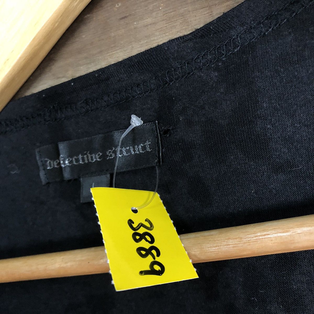 Japanese Brand Defective Struct faded Black punk cardigan Knitwear #3889 Size US M / EU 48-50 / 2 - 11 Thumbnail