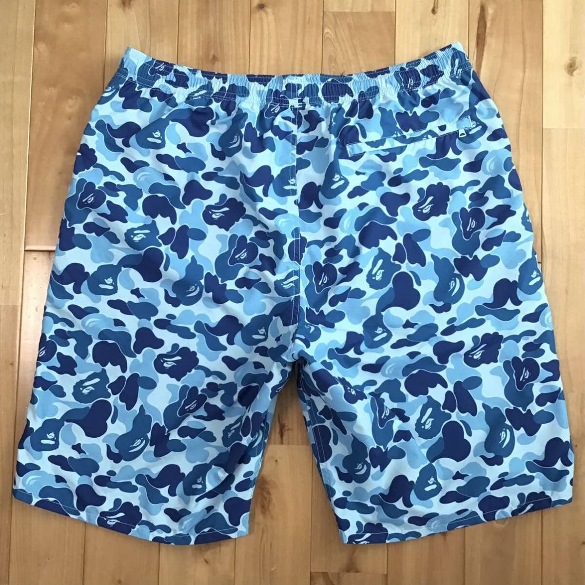 BAPE ABC Beach Shorts Blue