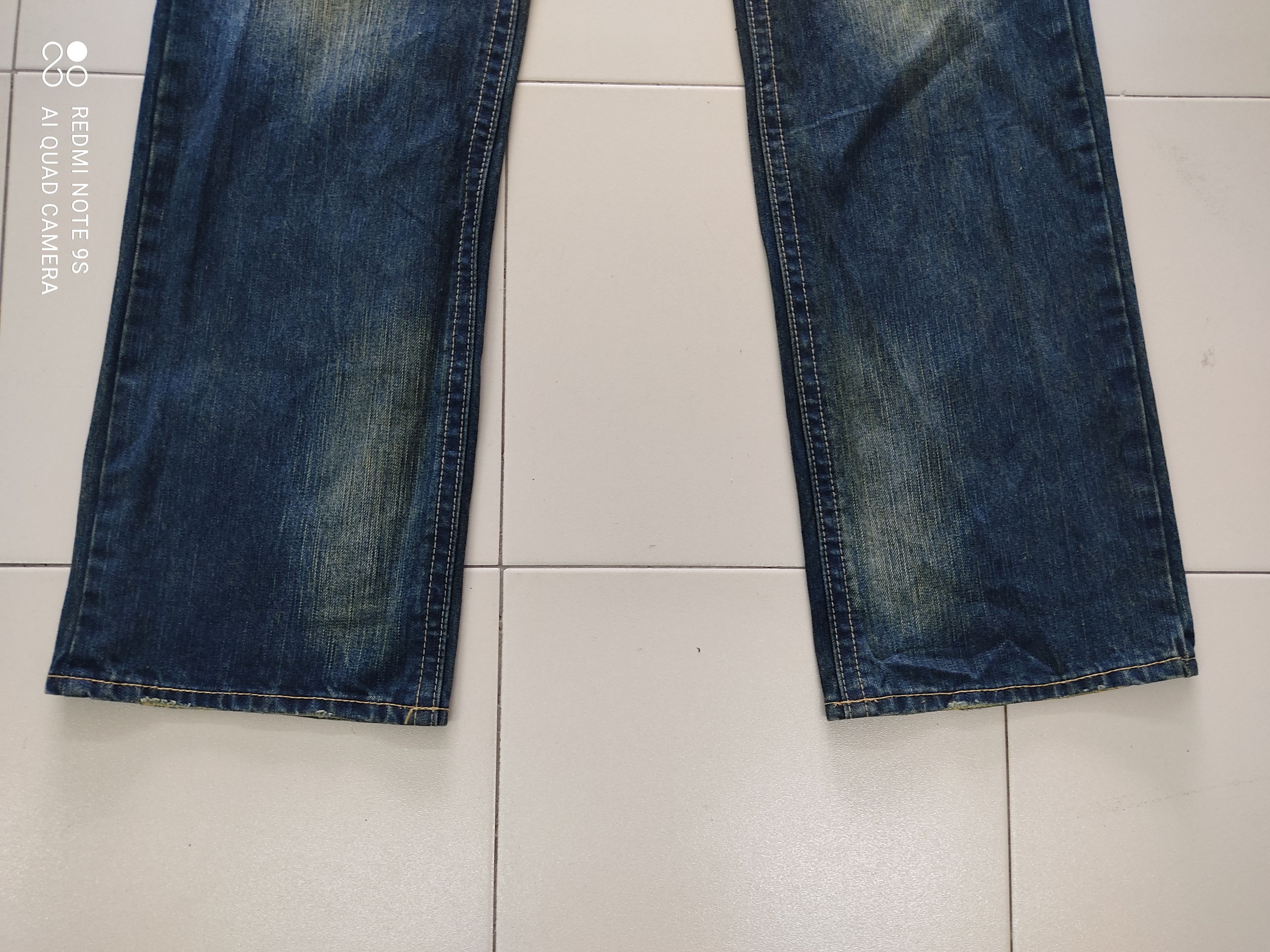 Japanese Brand Classical Elf SKULL Big Logo Jeans Size US 35 - 14 Thumbnail