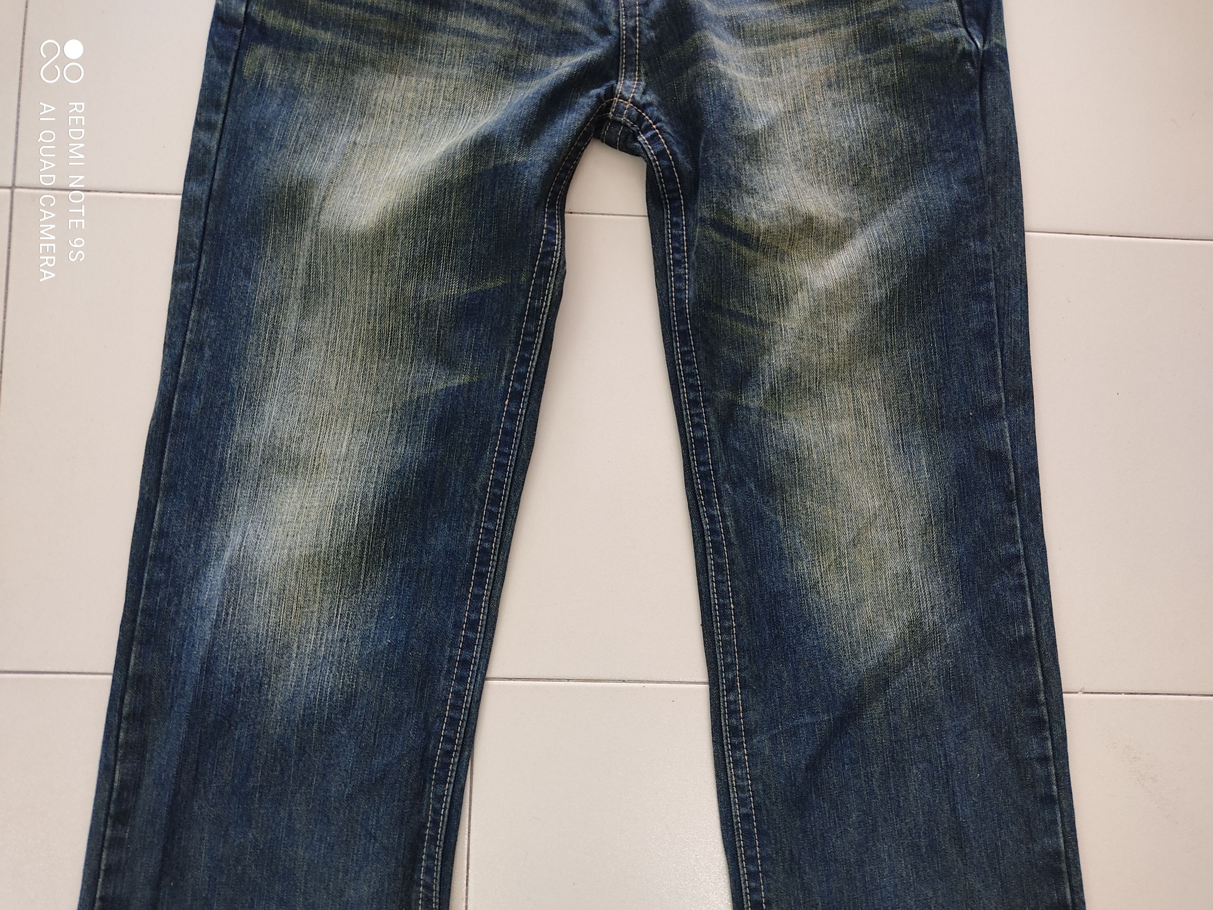 Japanese Brand Classical Elf SKULL Big Logo Jeans Size US 35 - 7 Thumbnail