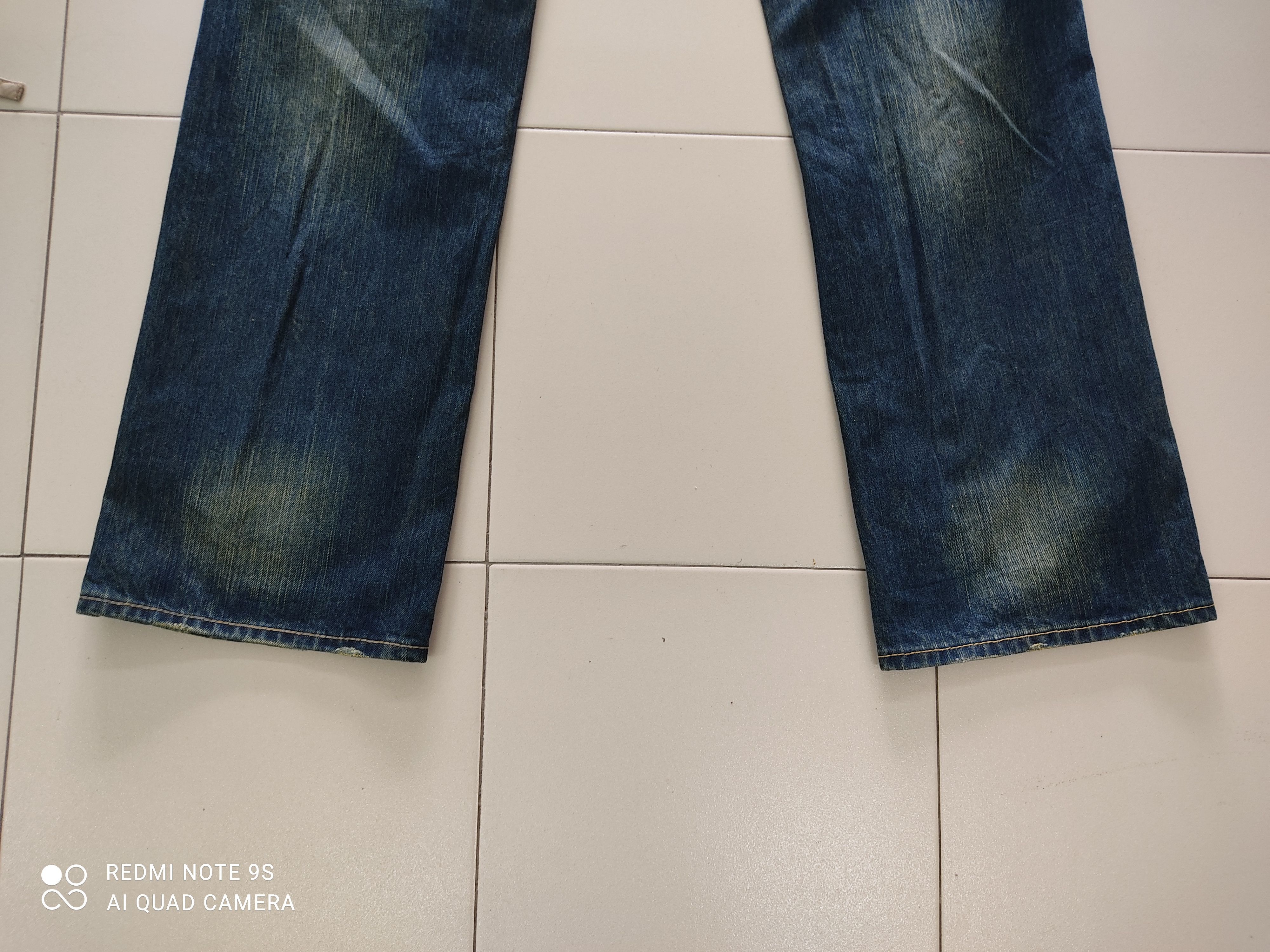 Japanese Brand Classical Elf SKULL Big Logo Jeans Size US 35 - 8 Thumbnail