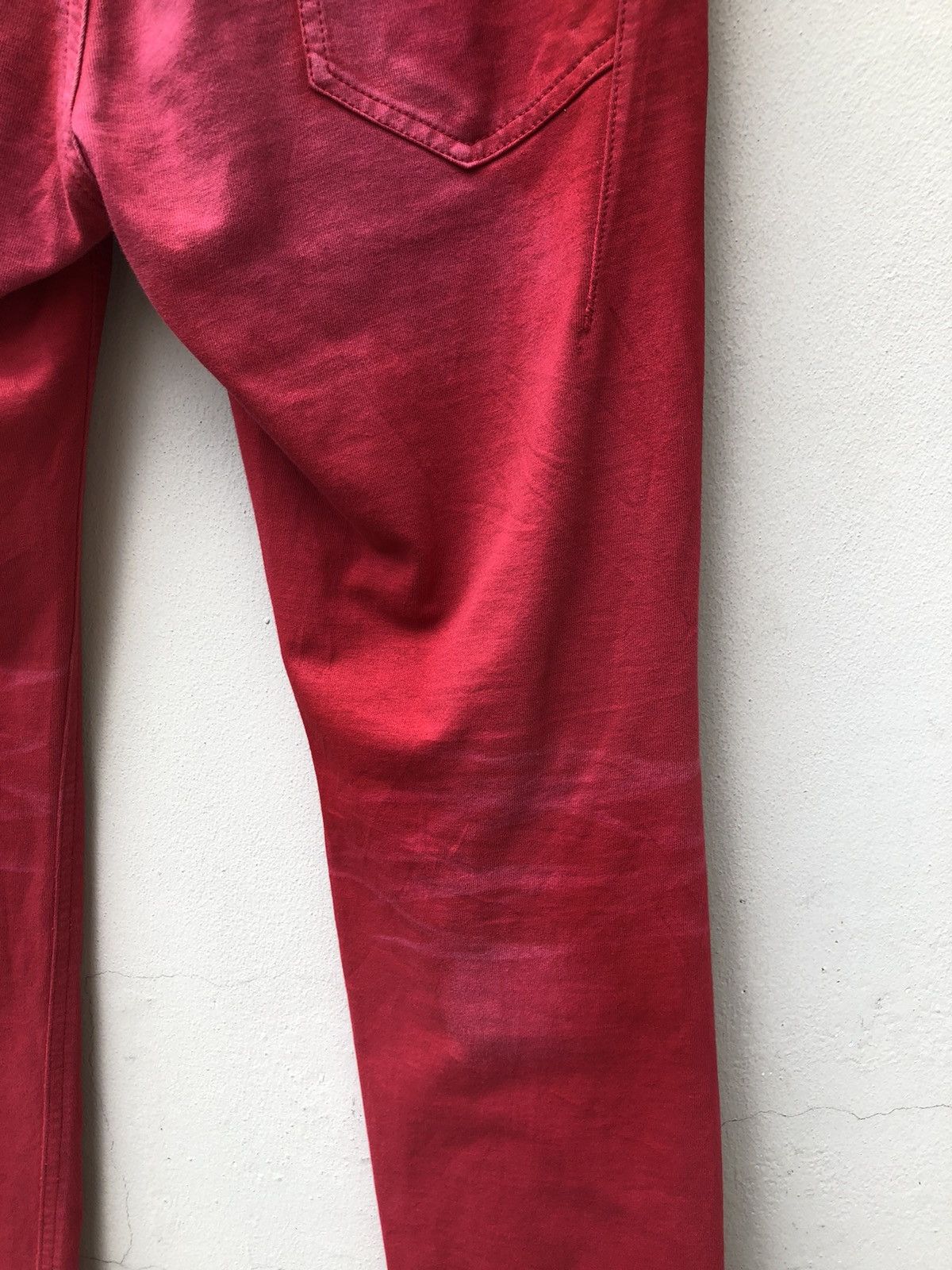 Neil Barrett Neil Barrett Black Barrett Made in Japan Red Pant Size US 31 - 19 Thumbnail