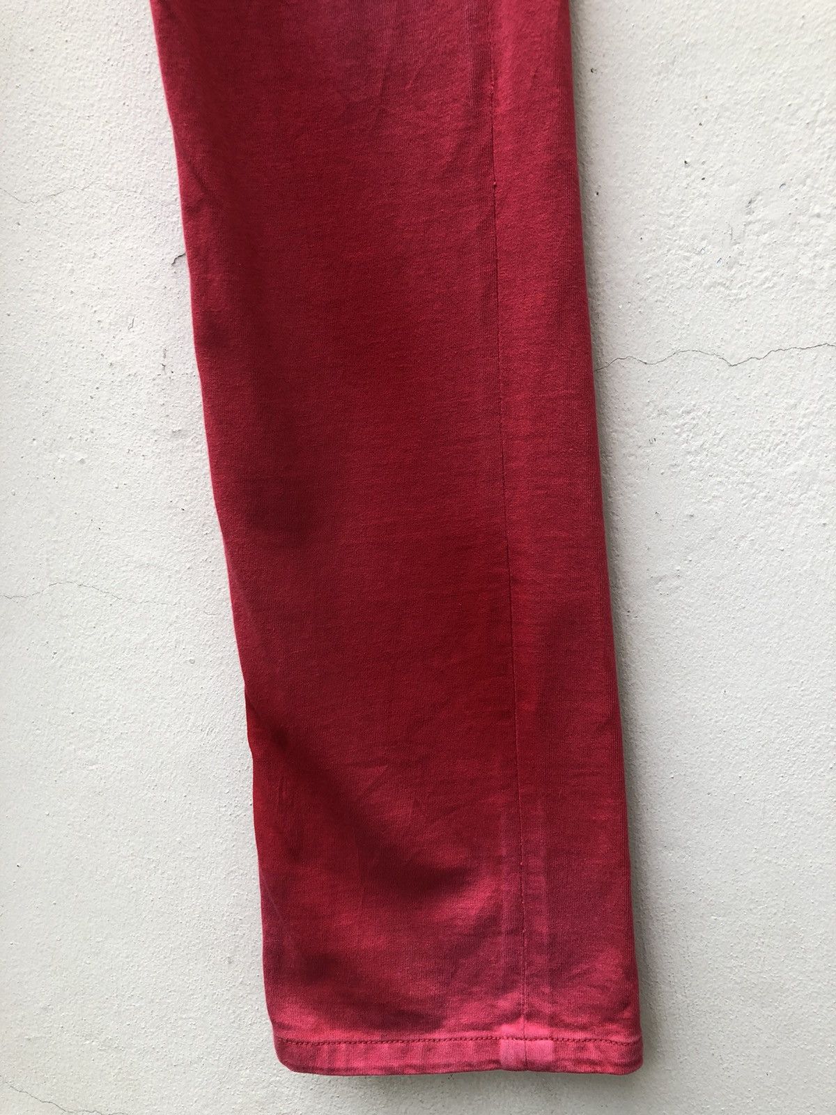 Neil Barrett Neil Barrett Black Barrett Made in Japan Red Pant Size US 31 - 13 Thumbnail