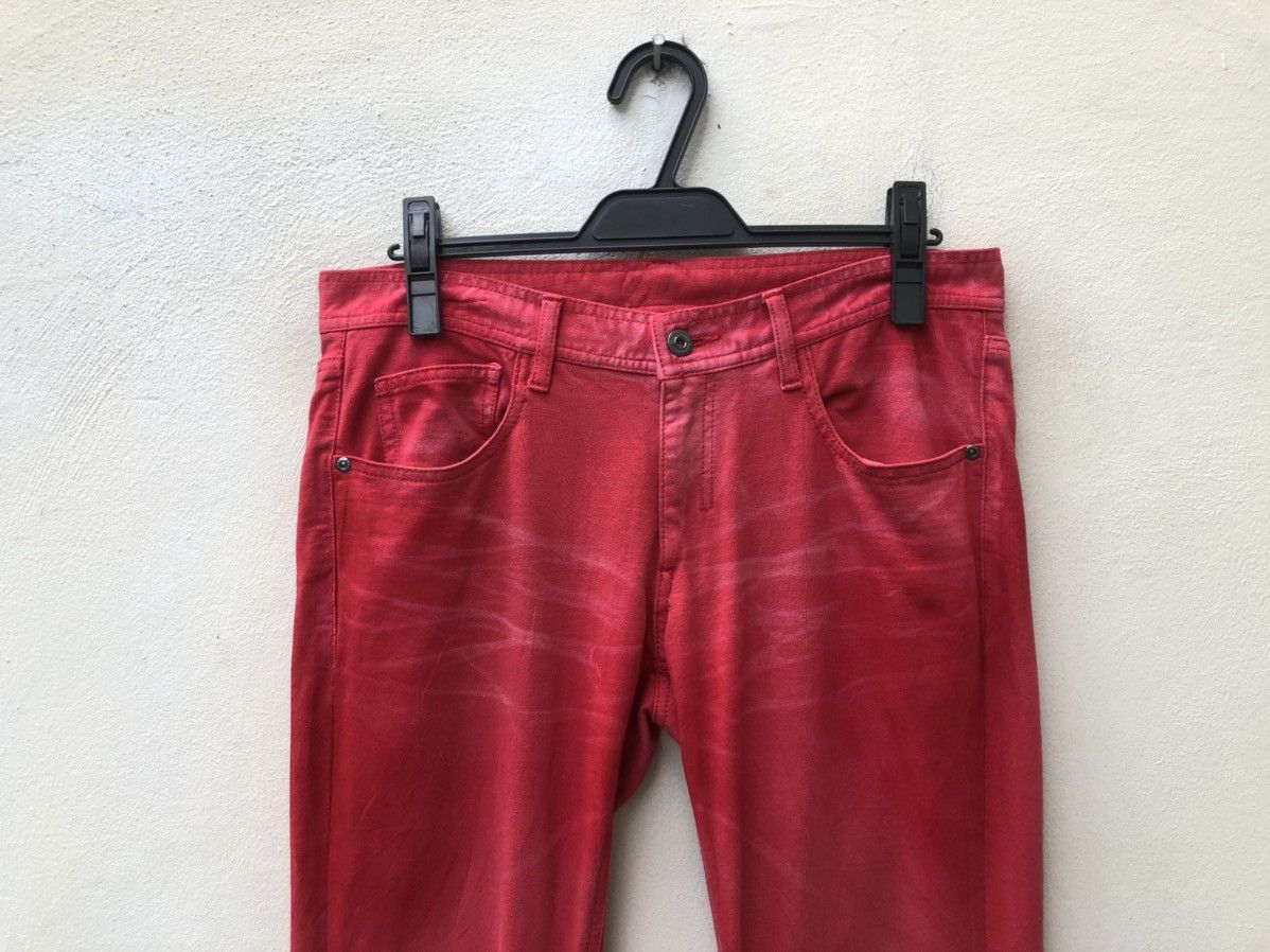 Neil Barrett Neil Barrett Black Barrett Made in Japan Red Pant Size US 31 - 7 Thumbnail