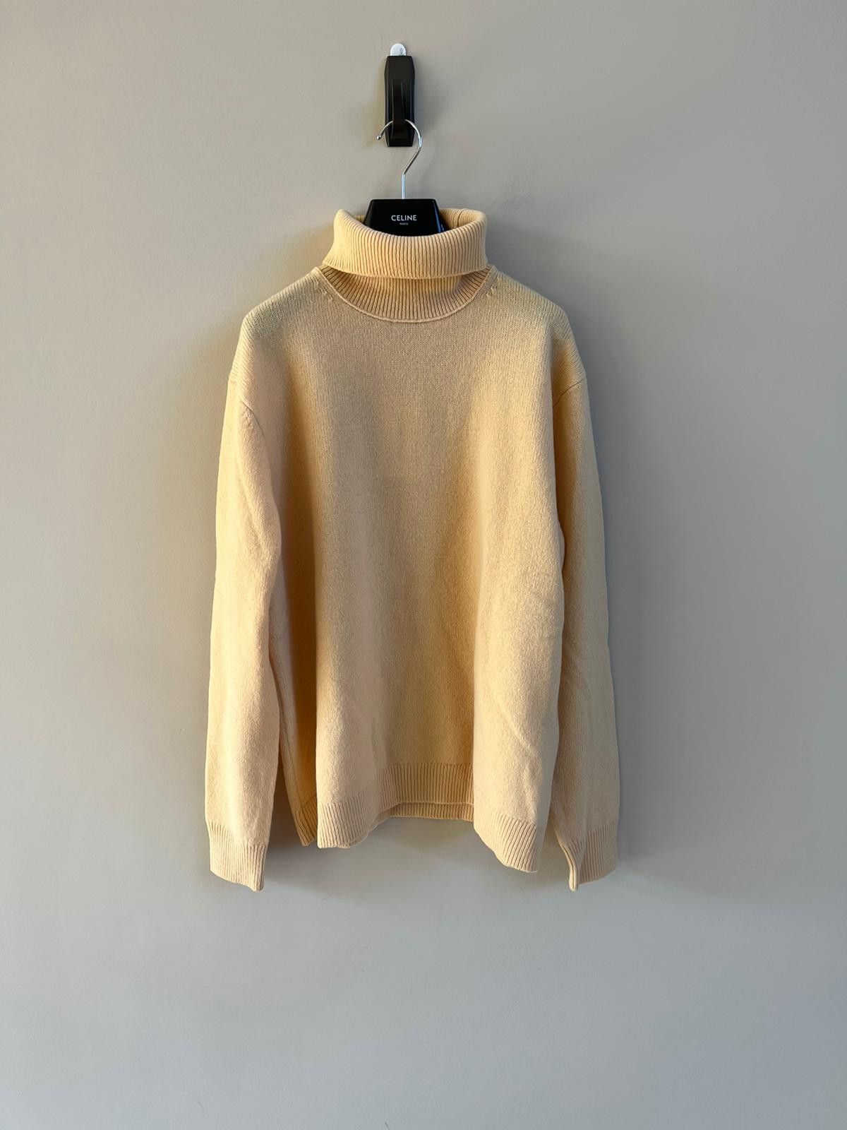 Acne Studios FN-MN-KNIT000283, Cashmere & Wool Knit Begie Color Size US M / EU 48-50 / 2 - 3 Thumbnail
