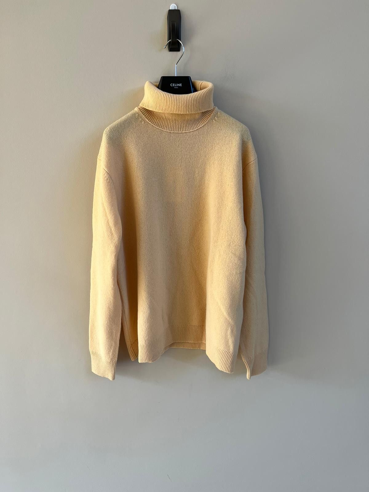 Acne Studios FN-MN-KNIT000283, Cashmere & Wool Knit Begie Color Size US M / EU 48-50 / 2 - 1 Thumbnail