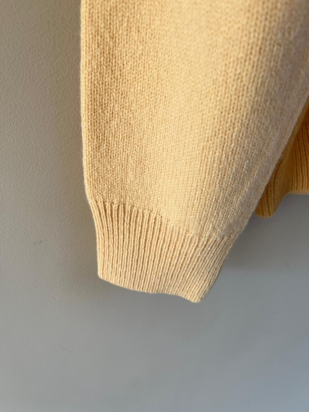 Acne Studios FN-MN-KNIT000283, Cashmere & Wool Knit Begie Color Size US M / EU 48-50 / 2 - 2 Thumbnail