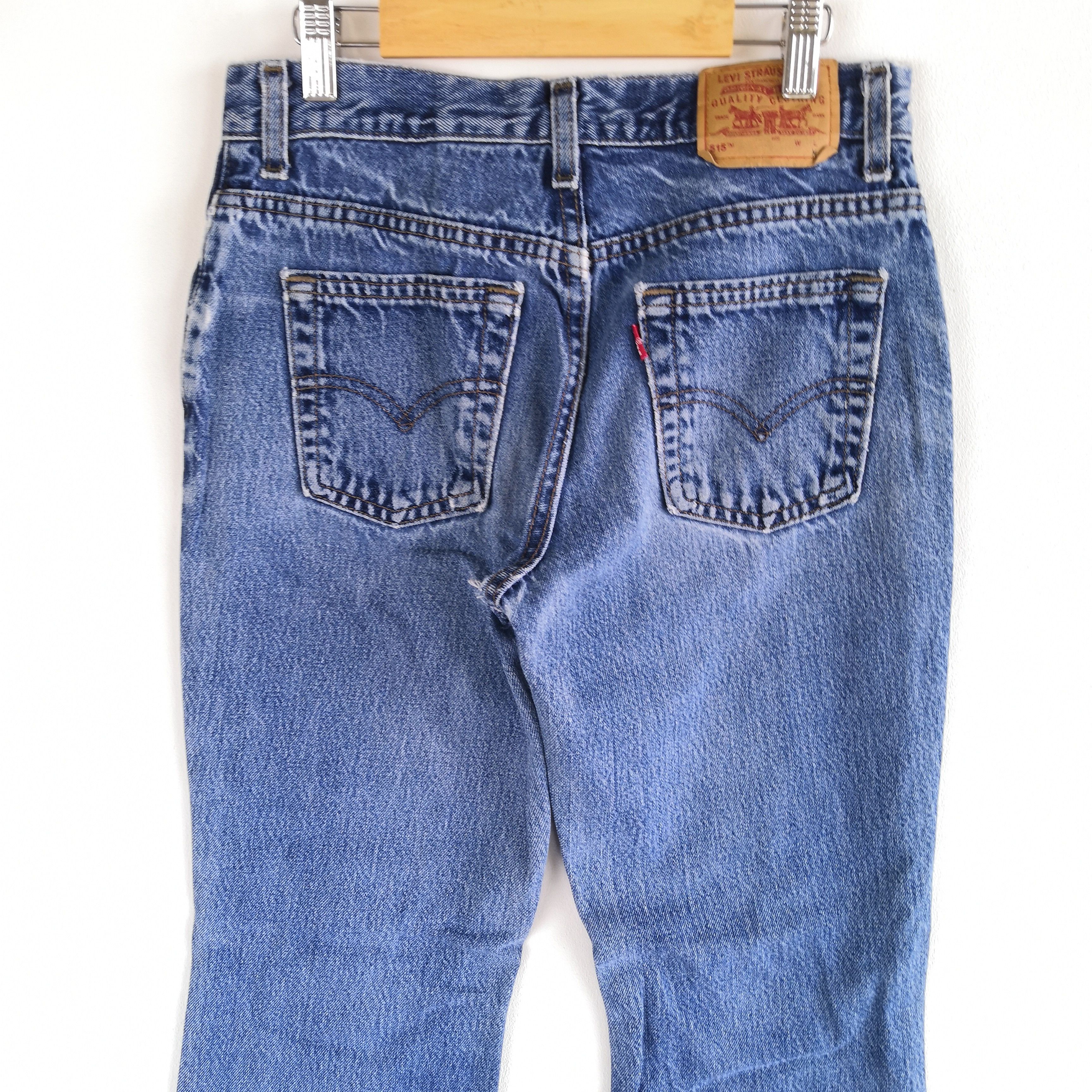 Levi's Vintage Levis Jeans Levi's Distressed Flared Boot Cut Denim Size 26" / US 2 / IT 38 - 4 Thumbnail