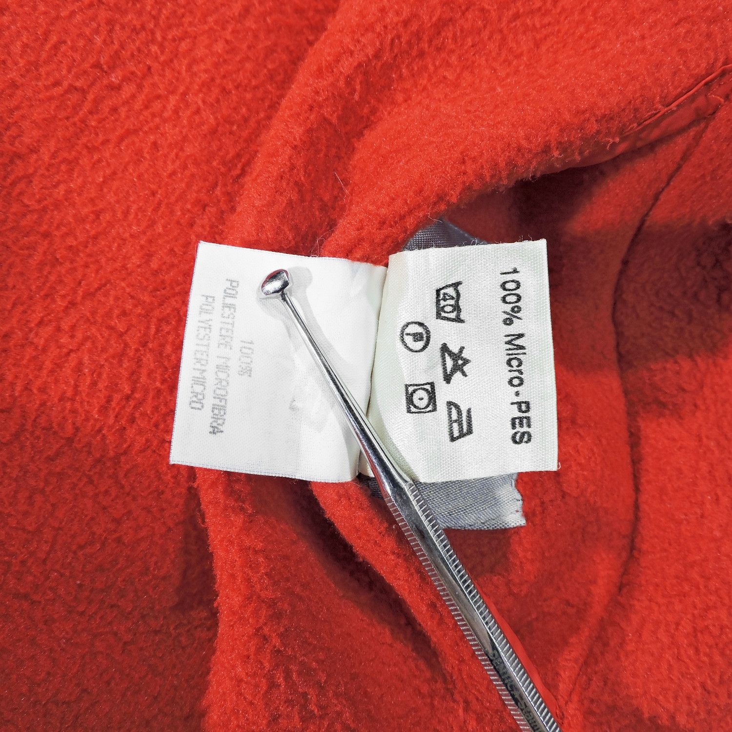 Moncler 90’S MONCLER HUSKY REVERSIBLE RED FLEECE JACKET Size US XS / EU 42 / 0 - 6 Thumbnail