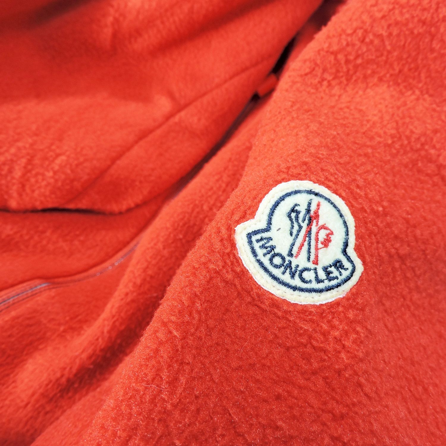 Moncler 90’S MONCLER HUSKY REVERSIBLE RED FLEECE JACKET Size US XS / EU 42 / 0 - 8 Thumbnail