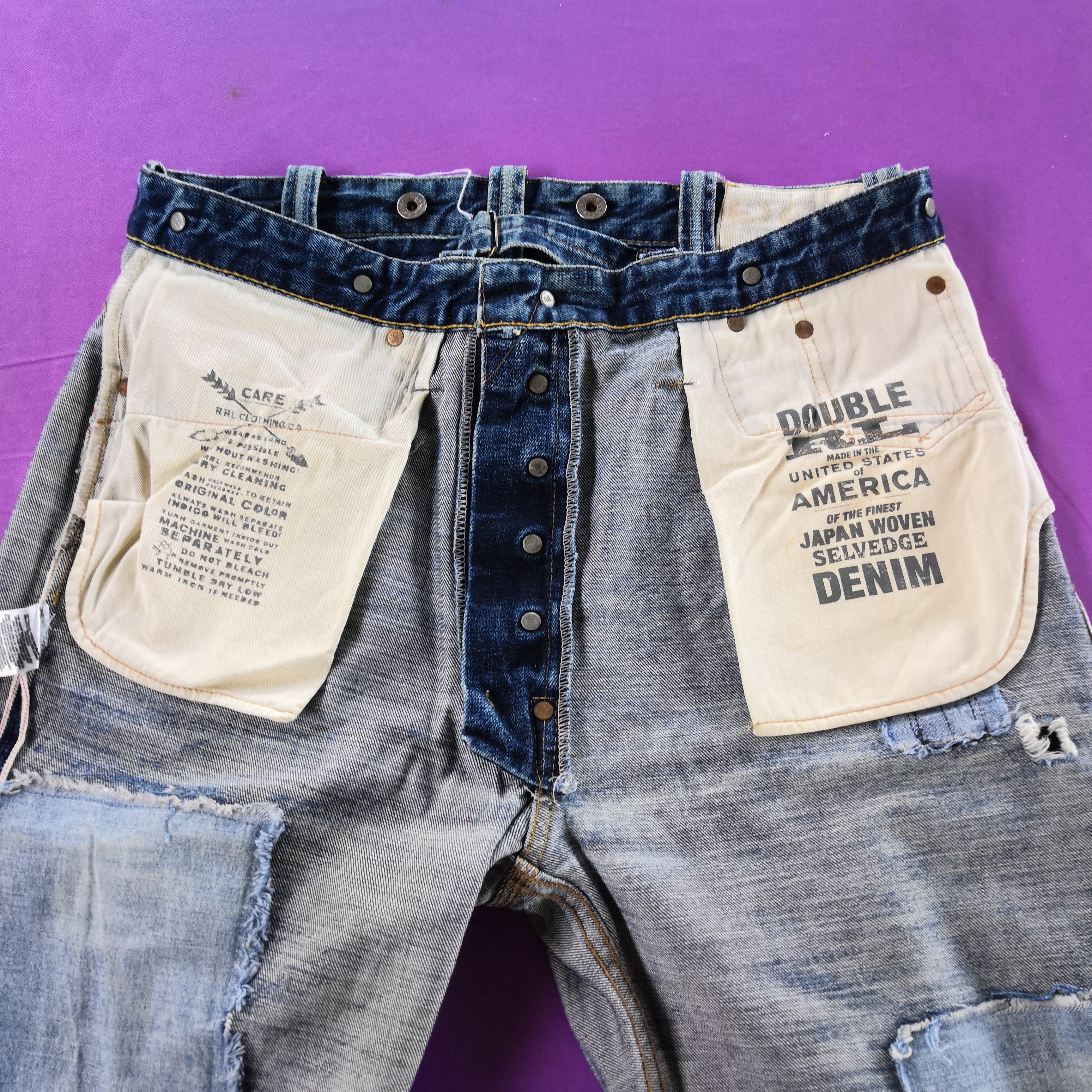 Polo Ralph Lauren Vintage Polo Ralph Lauren Selvedge Jeans Distressed Denim Size US 32 / EU 48 - 11 Thumbnail