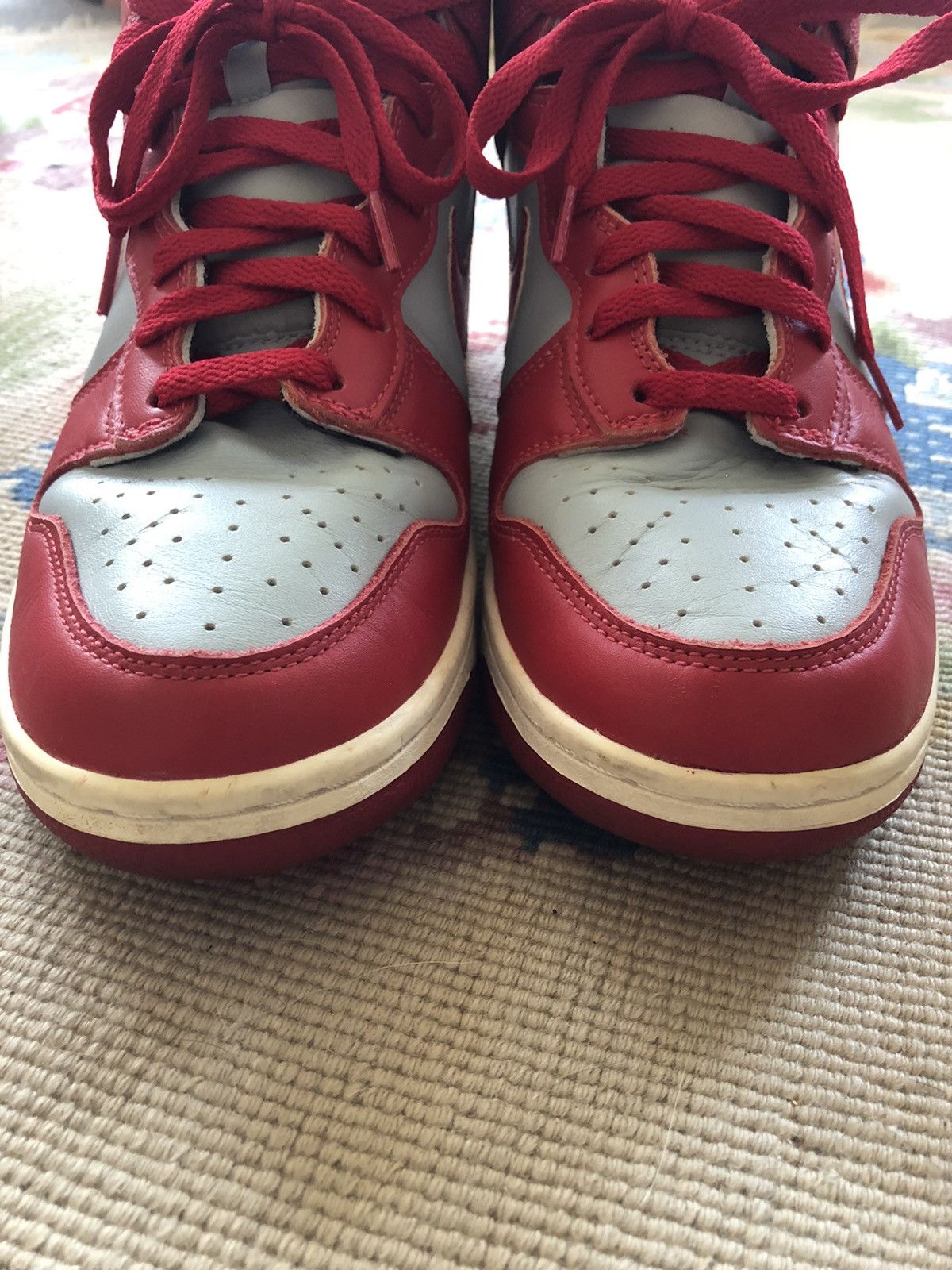 Nike 1999 Nike Dunk High - UNLV Size US 10.5 / EU 43-44 - 5 Thumbnail