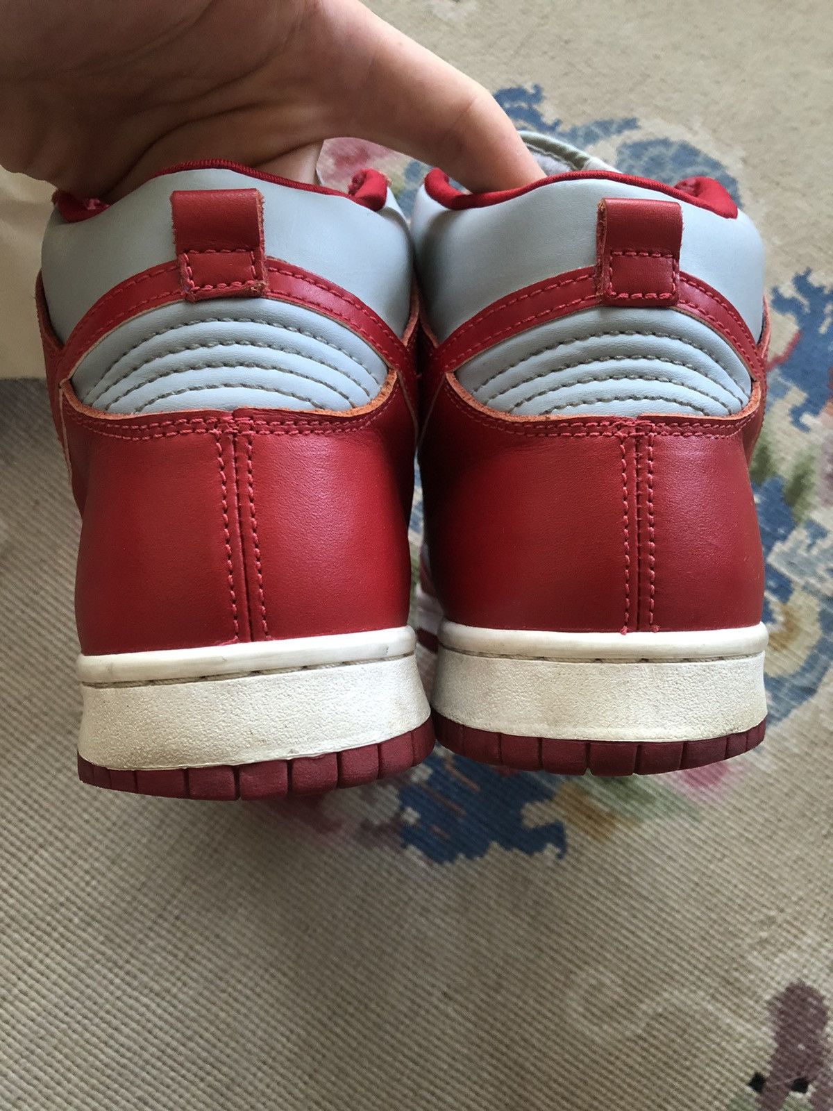 Nike 1999 Nike Dunk High - UNLV Size US 10.5 / EU 43-44 - 6 Thumbnail