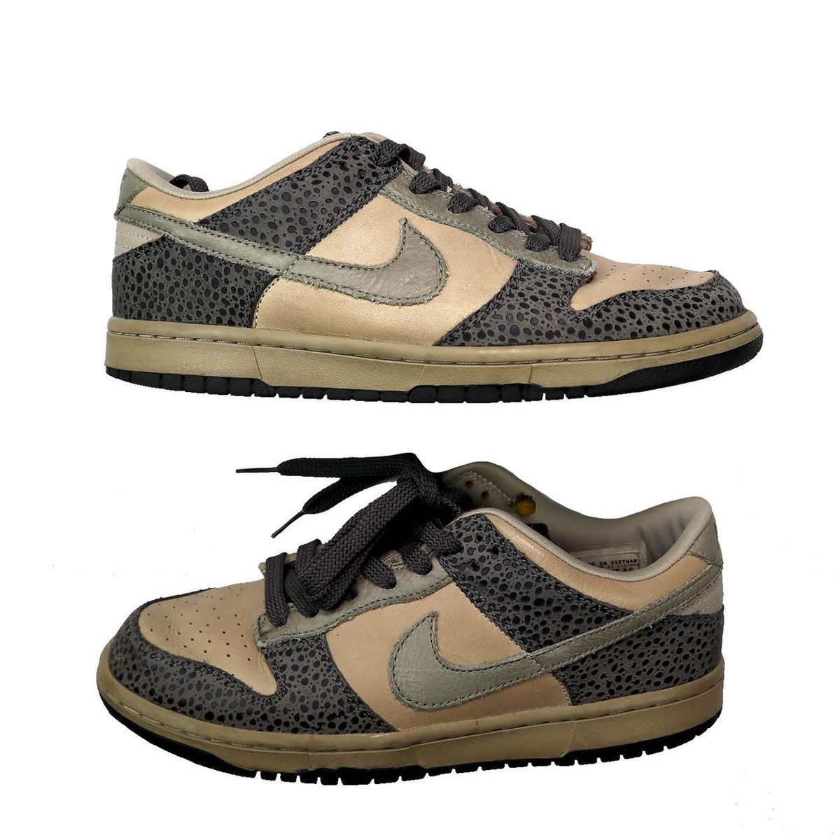 Nike 2004 Nike Dunk Low - Safari (w) Size US 7.5 / EU 40-41 - 1 Thumbnail