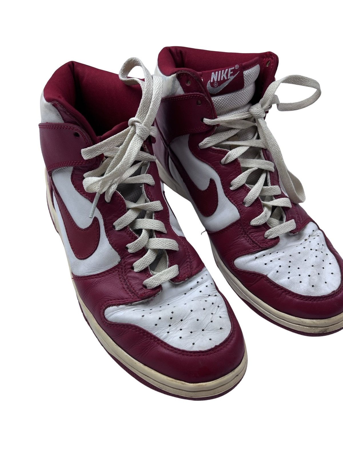 Nike × Vintage 2002 Dunk High Varsity Red | Varsity Red-White Size US 11 / EU 44 - 3 Thumbnail