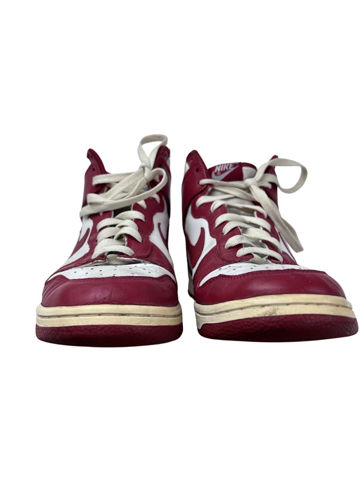 Nike × Vintage 2002 Dunk High Varsity Red | Varsity Red-White Size US 11 / EU 44 - 4 Thumbnail