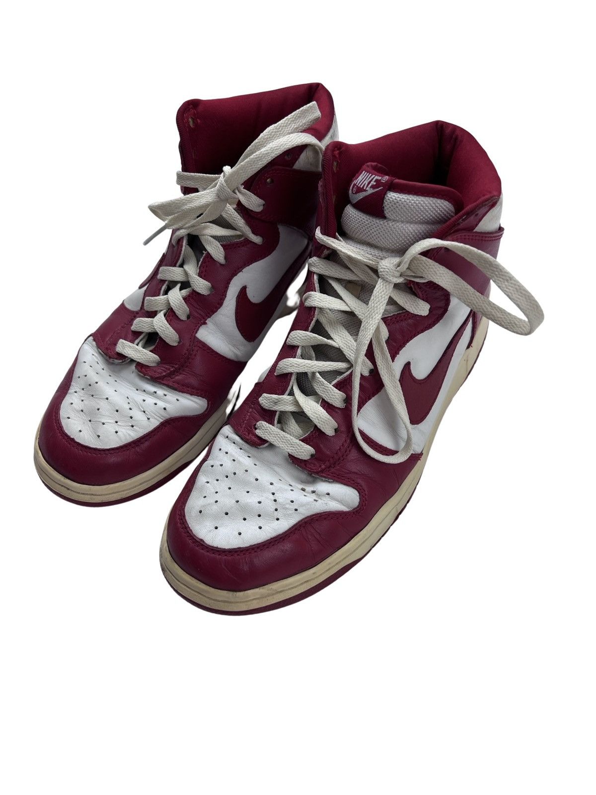 Nike × Vintage 2002 Dunk High Varsity Red | Varsity Red-White Size US 11 / EU 44 - 5 Thumbnail