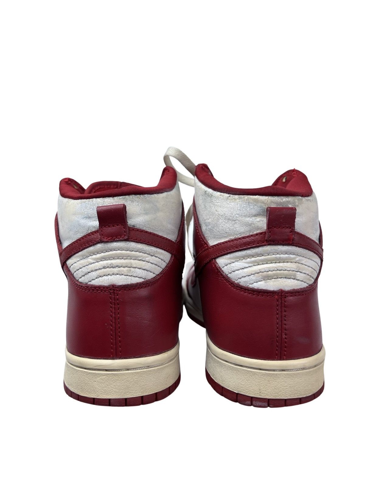 Nike × Vintage 2002 Dunk High Varsity Red | Varsity Red-White Size US 11 / EU 44 - 6 Thumbnail