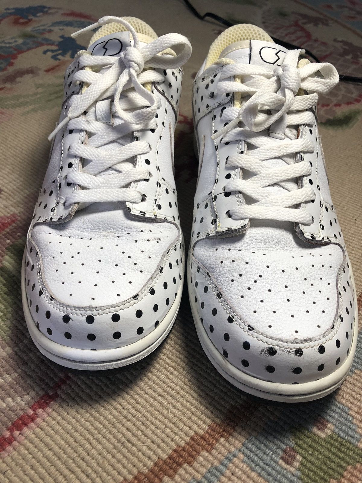Fragment Design × Nike 2006 Dunk Low Prb Polka Dot - Fragment Size US 10.5 / EU 43-44 - 6 Thumbnail
