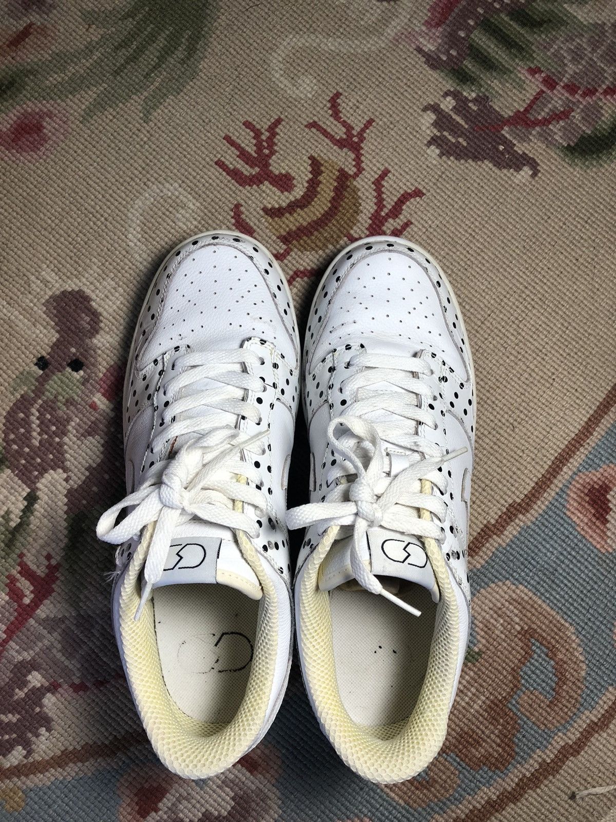 Fragment Design × Nike 2006 Dunk Low Prb Polka Dot - Fragment Size US 10.5 / EU 43-44 - 5 Thumbnail
